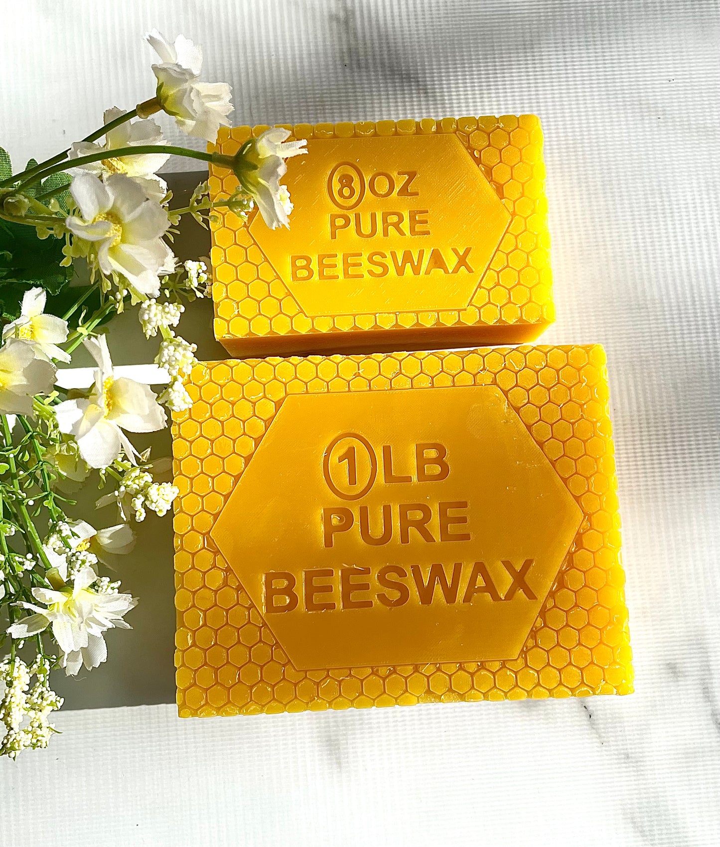 8 oz Silicone beeswax block Mold - honeycomb Tray mold - Food grade - homemade - handmade mould
