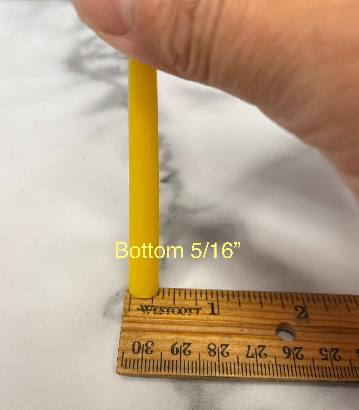 3.5” silicone mini taper mold