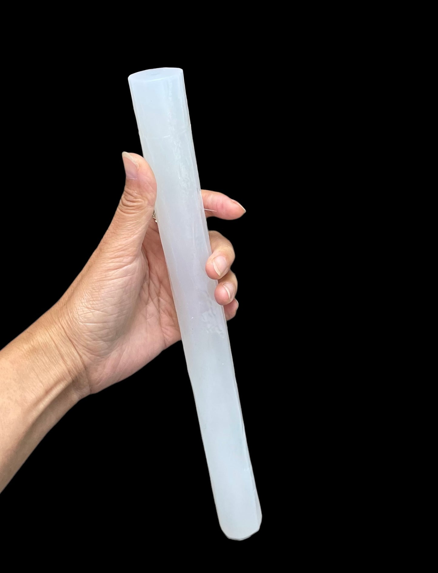 12” silicone skinny altar taper candle mold