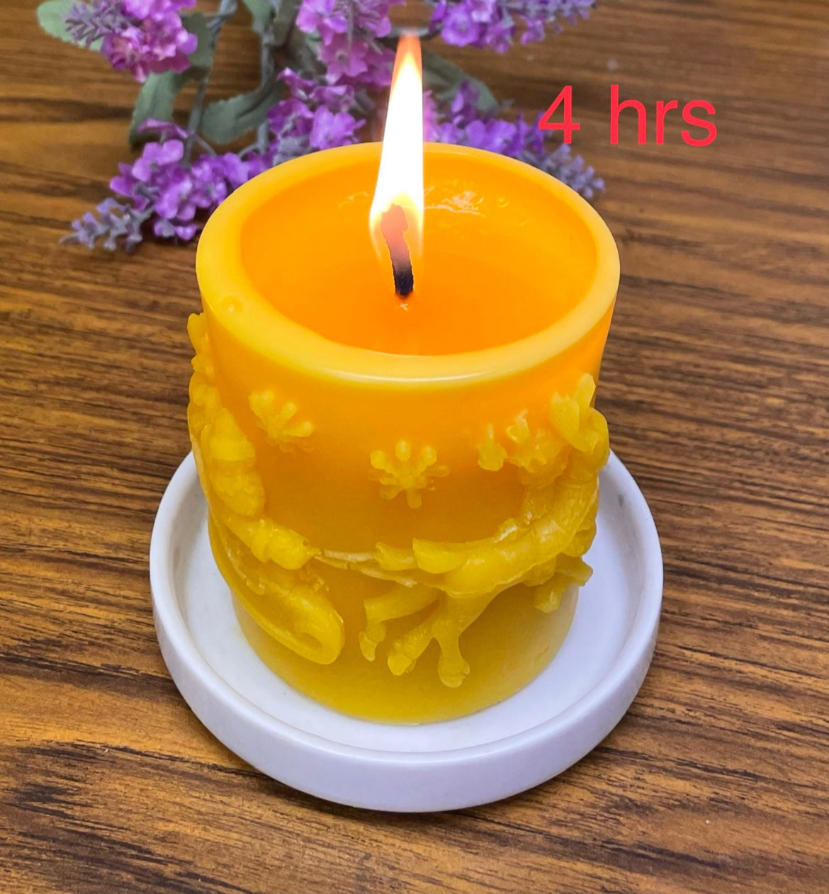 Christmas Candle mold - Santa on sleigh with reindeer
