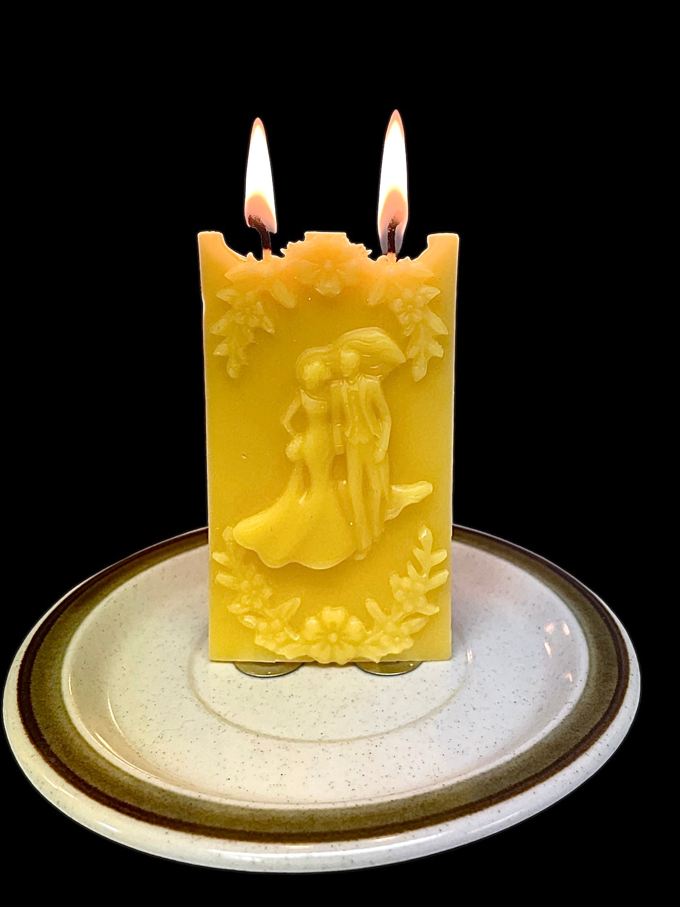 Silicone wedding mold for candle soap resin chocolate