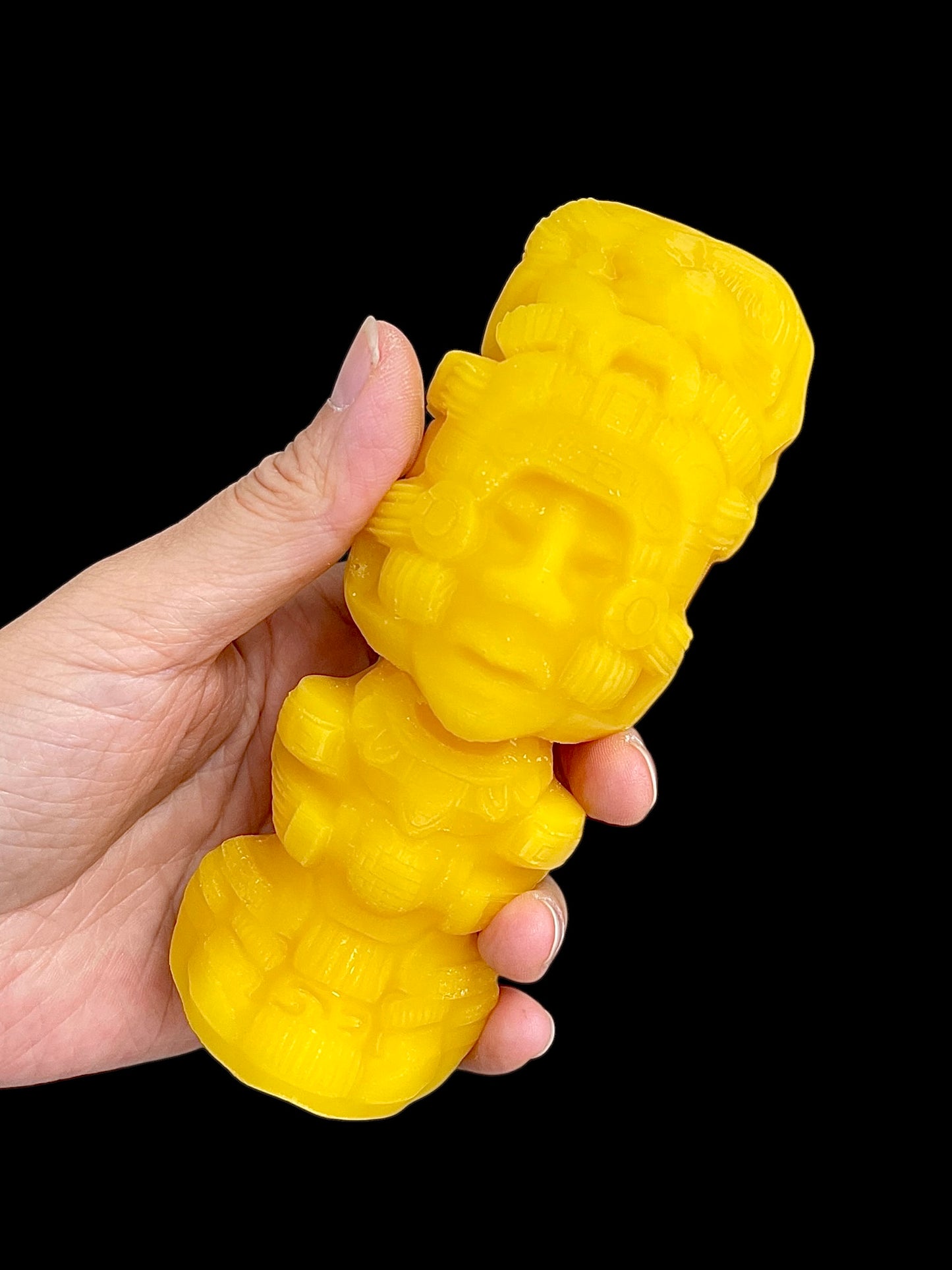 3D silicone mold - Mayan statue 5”