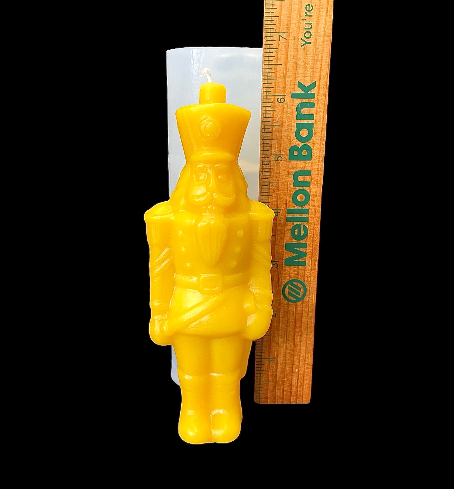 6” 3D nutcracker mold for candle soap resin ornament