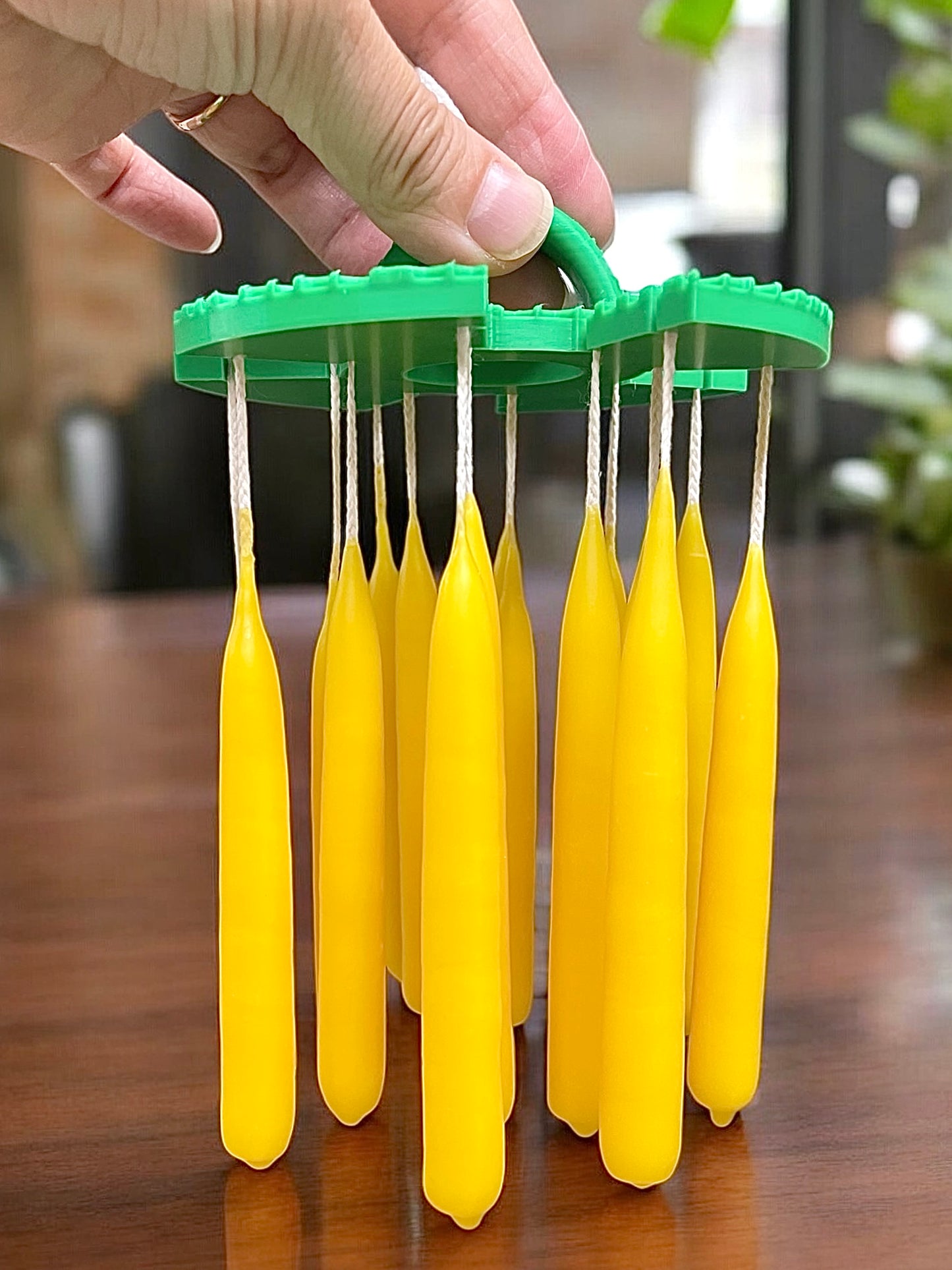Taper candle dipping tool - taper dipper