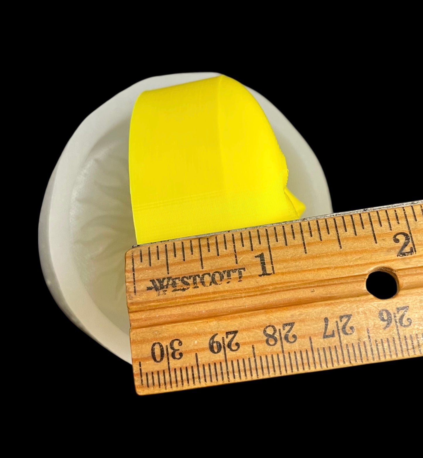 Silicone sun and moon soap mold 2.75”