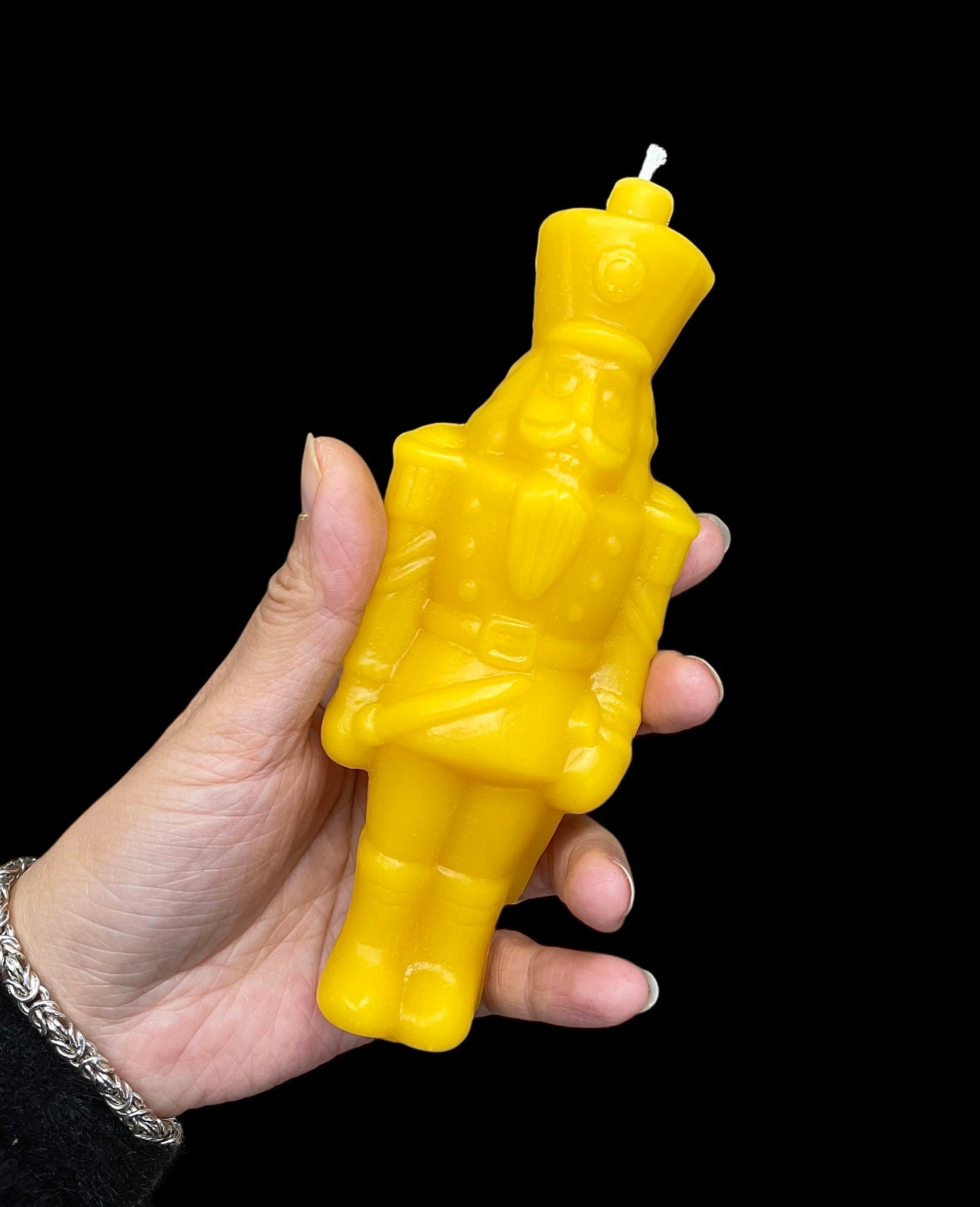 6” 3D nutcracker mold for candle soap resin ornament
