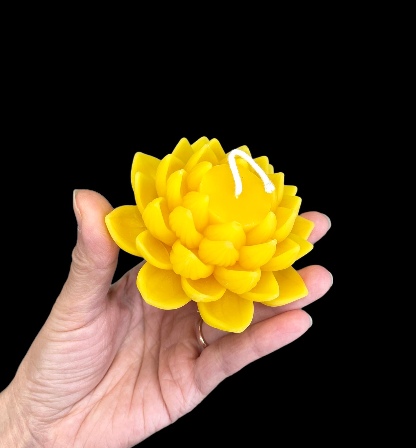 3D silicone lotus flower mold for candle soap resin