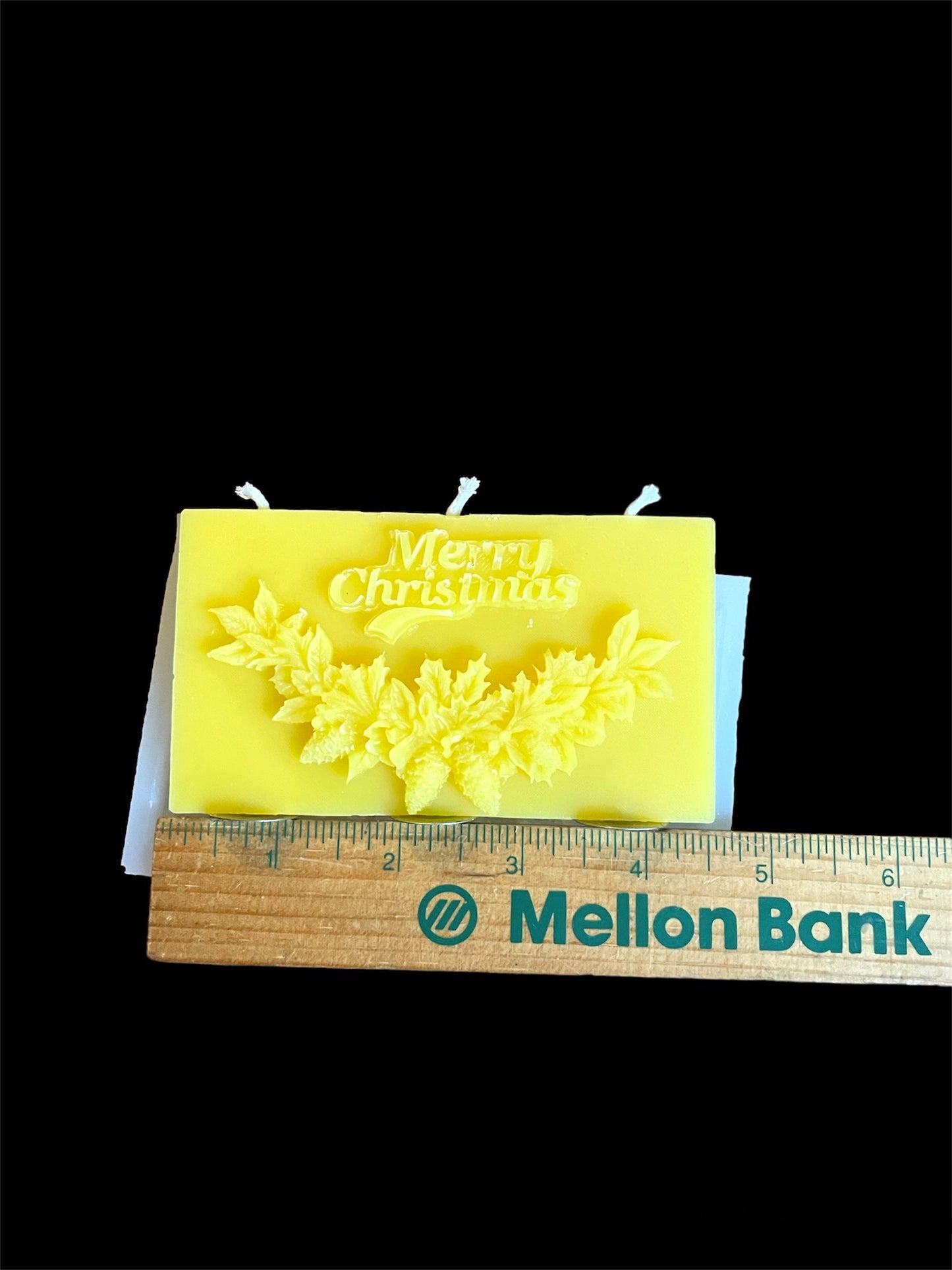 Silicone Christmas wreath mold for candle soap resin chocolate