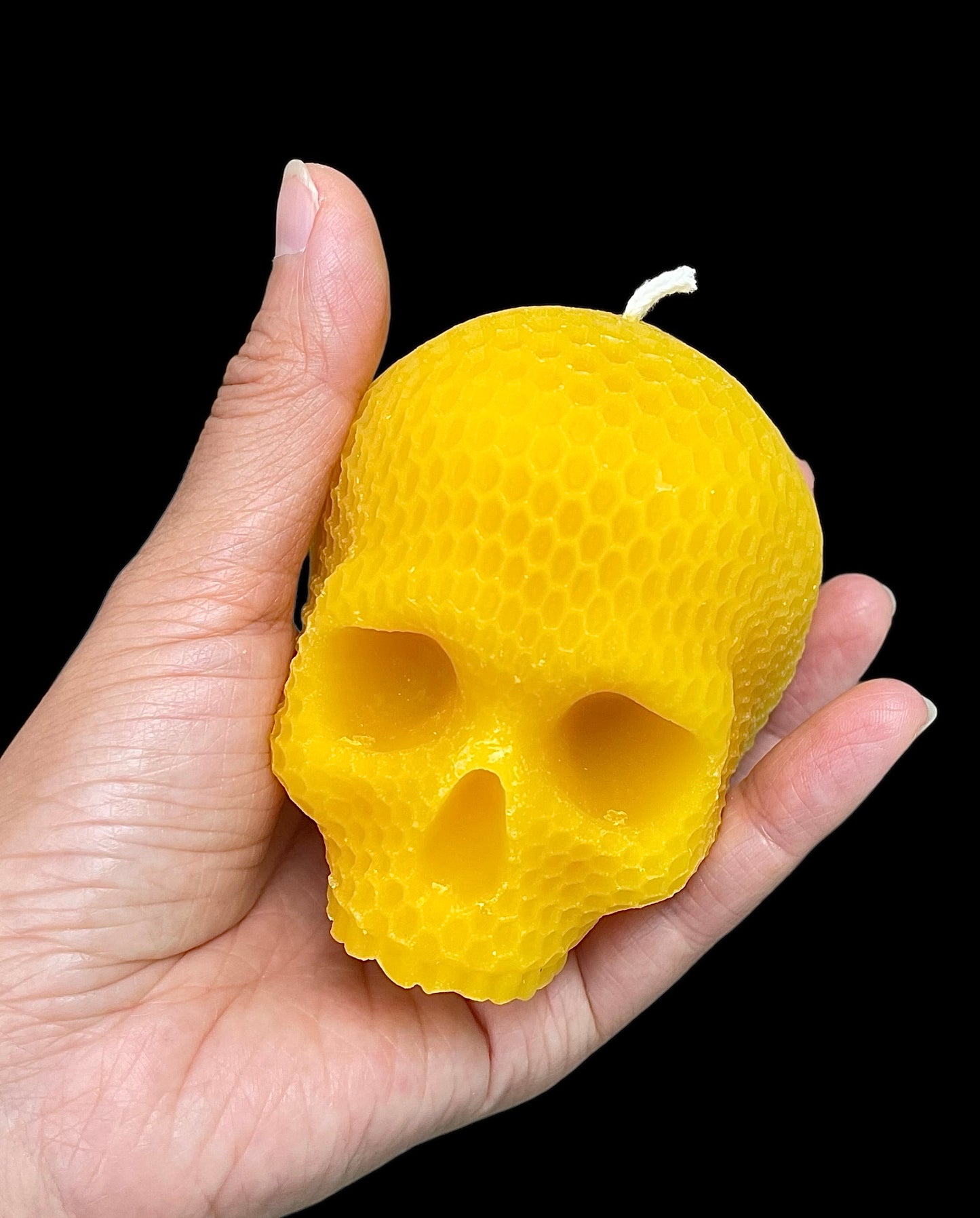3D silicone honeycomb skull mold for candle soap resin