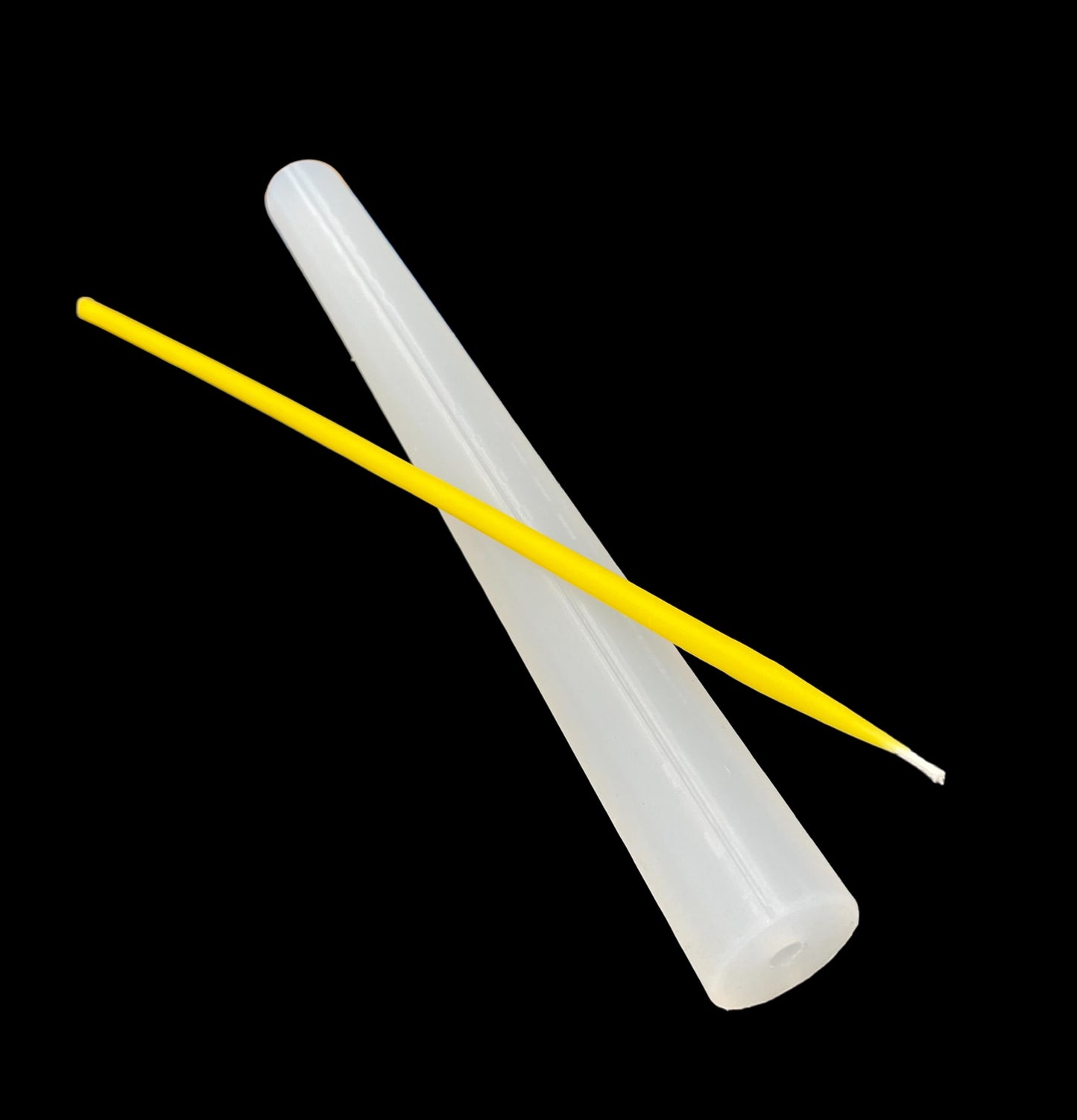 12” silicone skinny altar taper candle mold