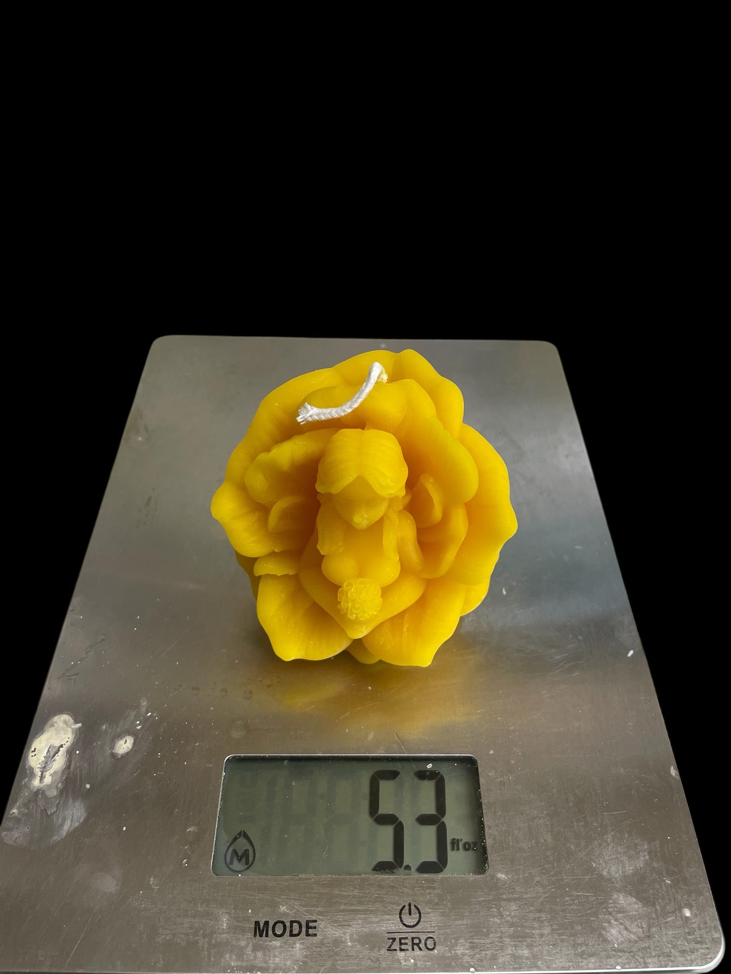 3D flower queen mold for soap candle resin - 3 1/4”