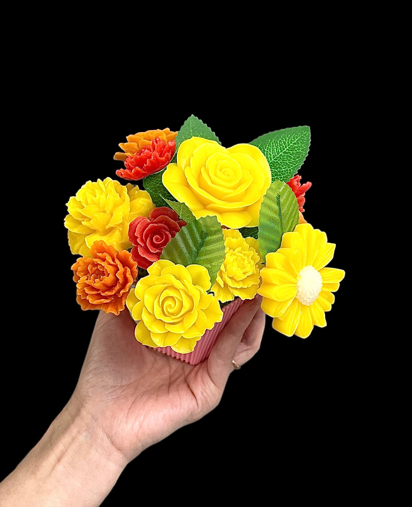 Beeswax flower bouquet- Mother’s Day gift - Valentine anniversary birthday