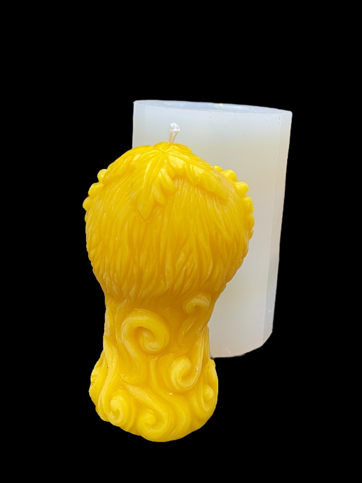 3D silicone mold - mystical magic creature - alien mold for candle soap resin 4”