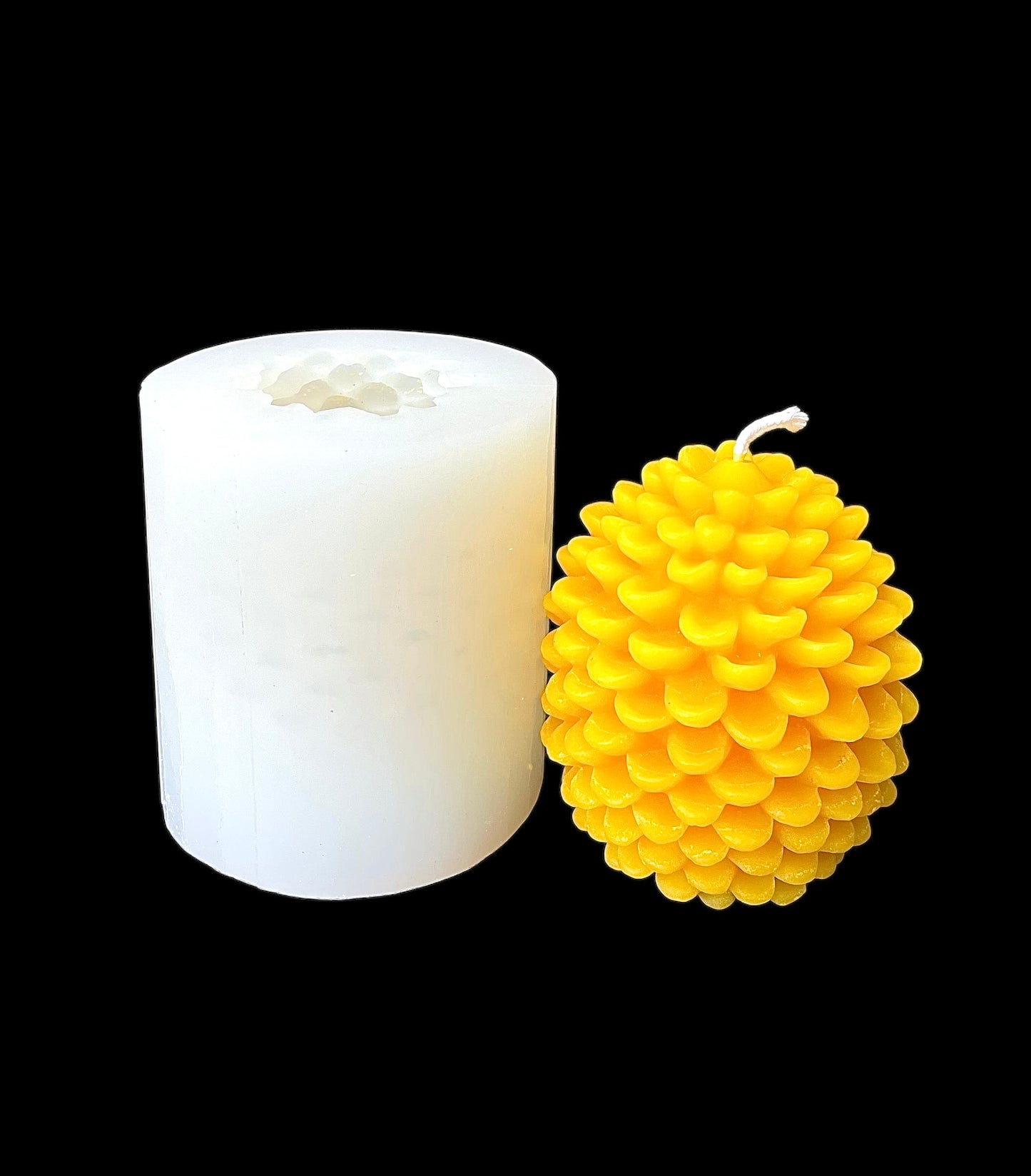 Large silicone pine cone mold - 4 1/4”