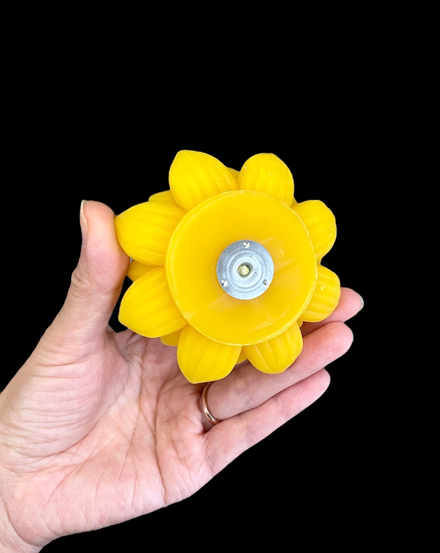 3D silicone lotus flower mold for candle soap resin