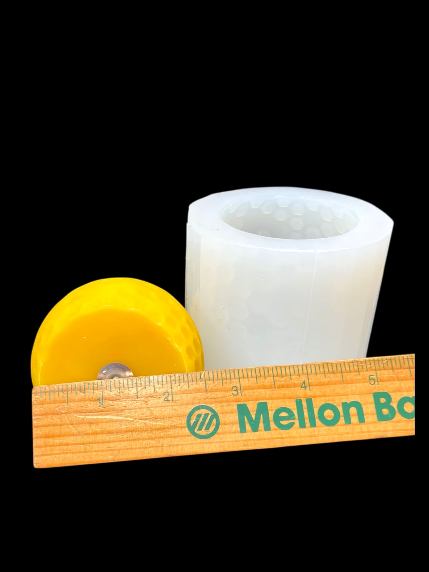 Silicone honey jar candle mold 3 1/4”
