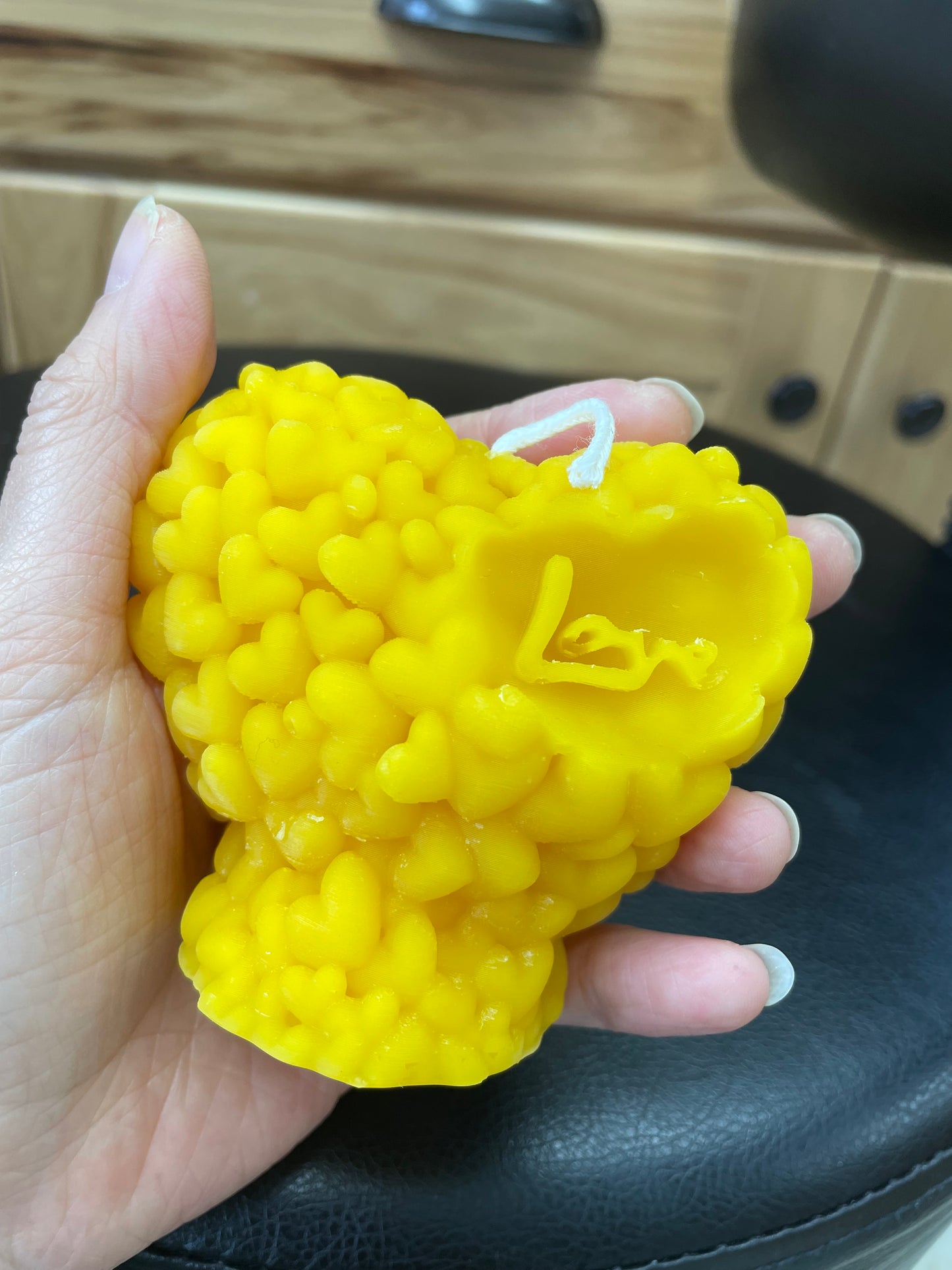 3D silicone heart mold for candle soap resin chocolate - valentine day mold