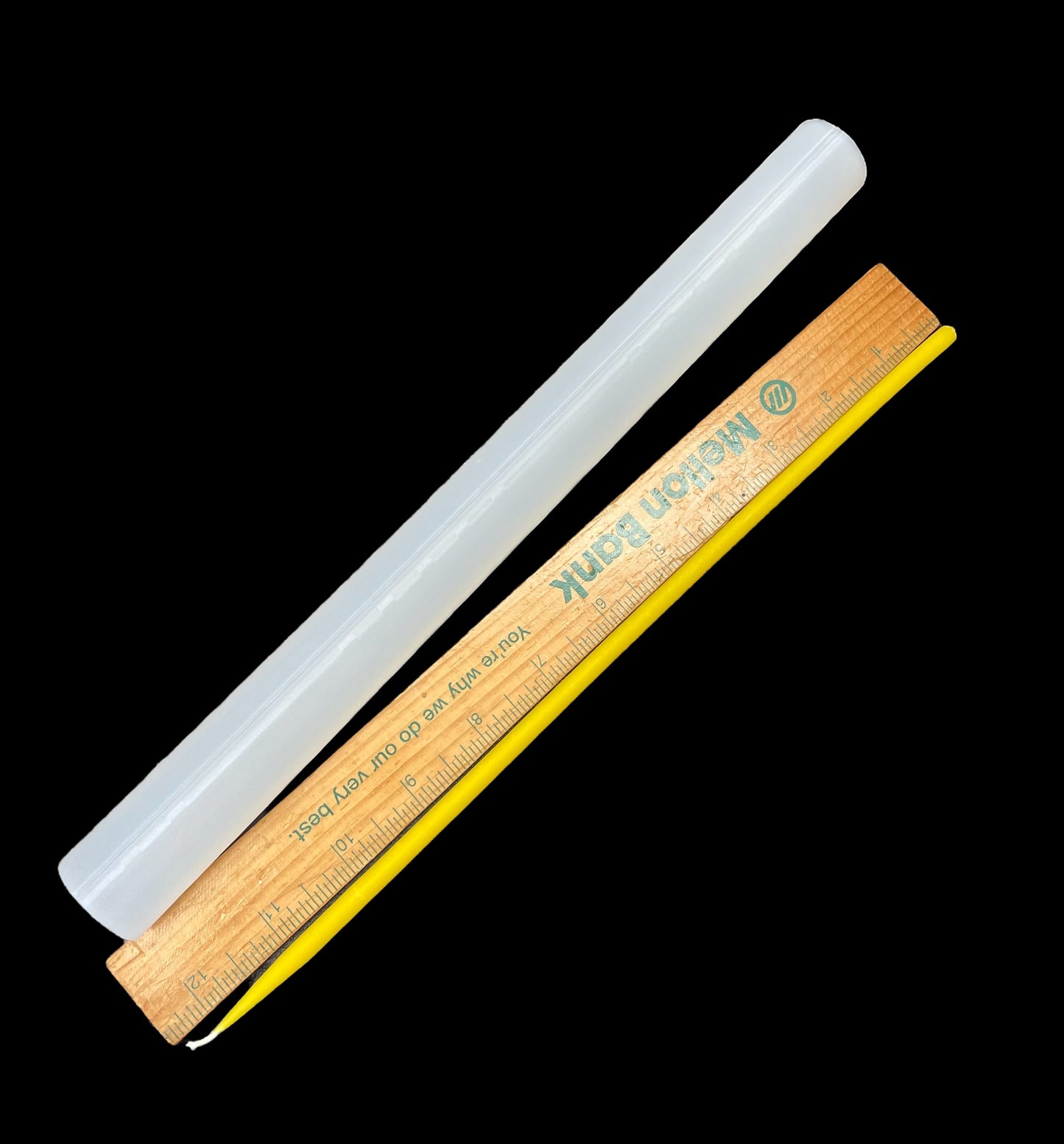 12” silicone skinny altar taper candle mold