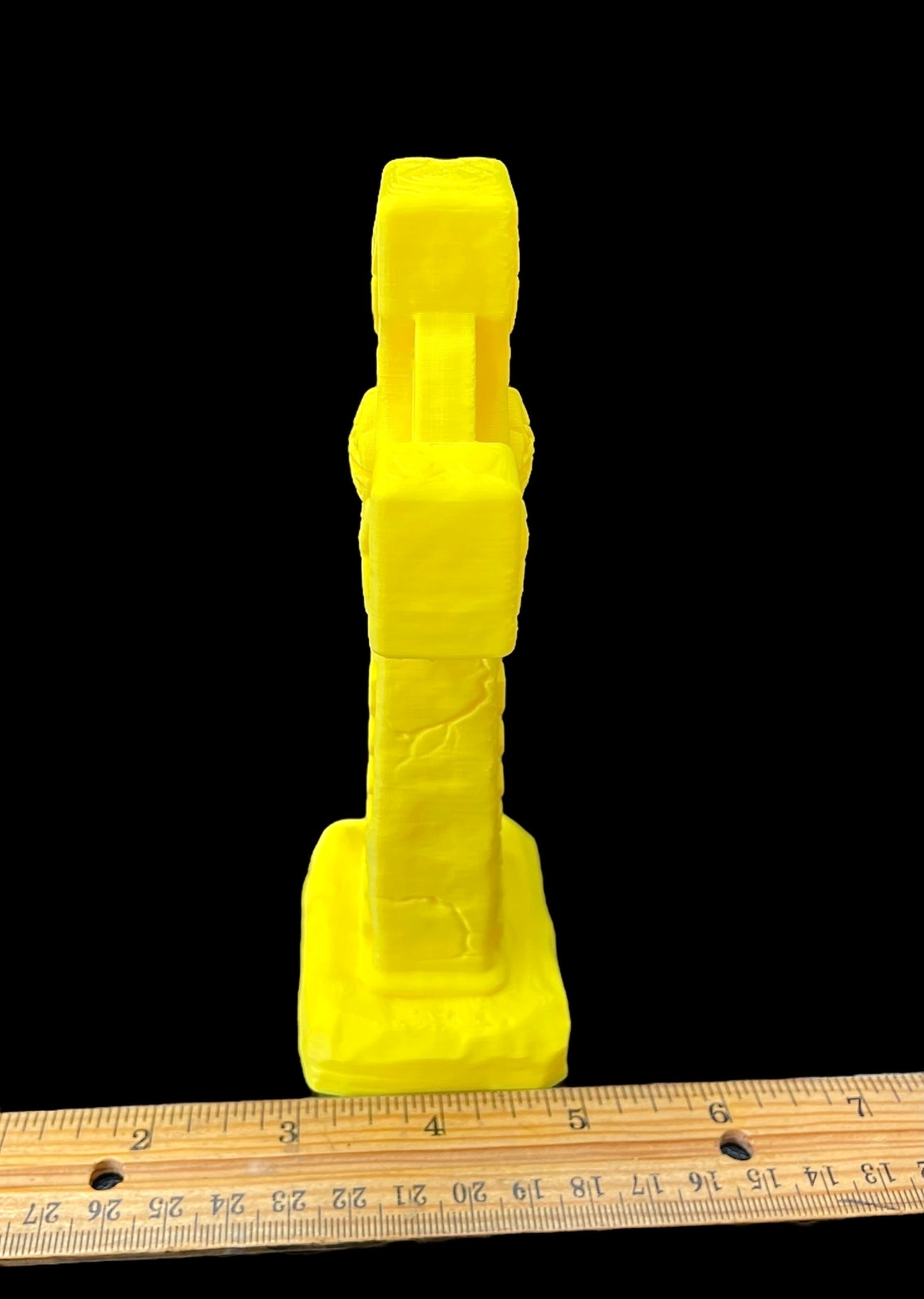 3D Celtic cross mold for candle resin concrete 6”