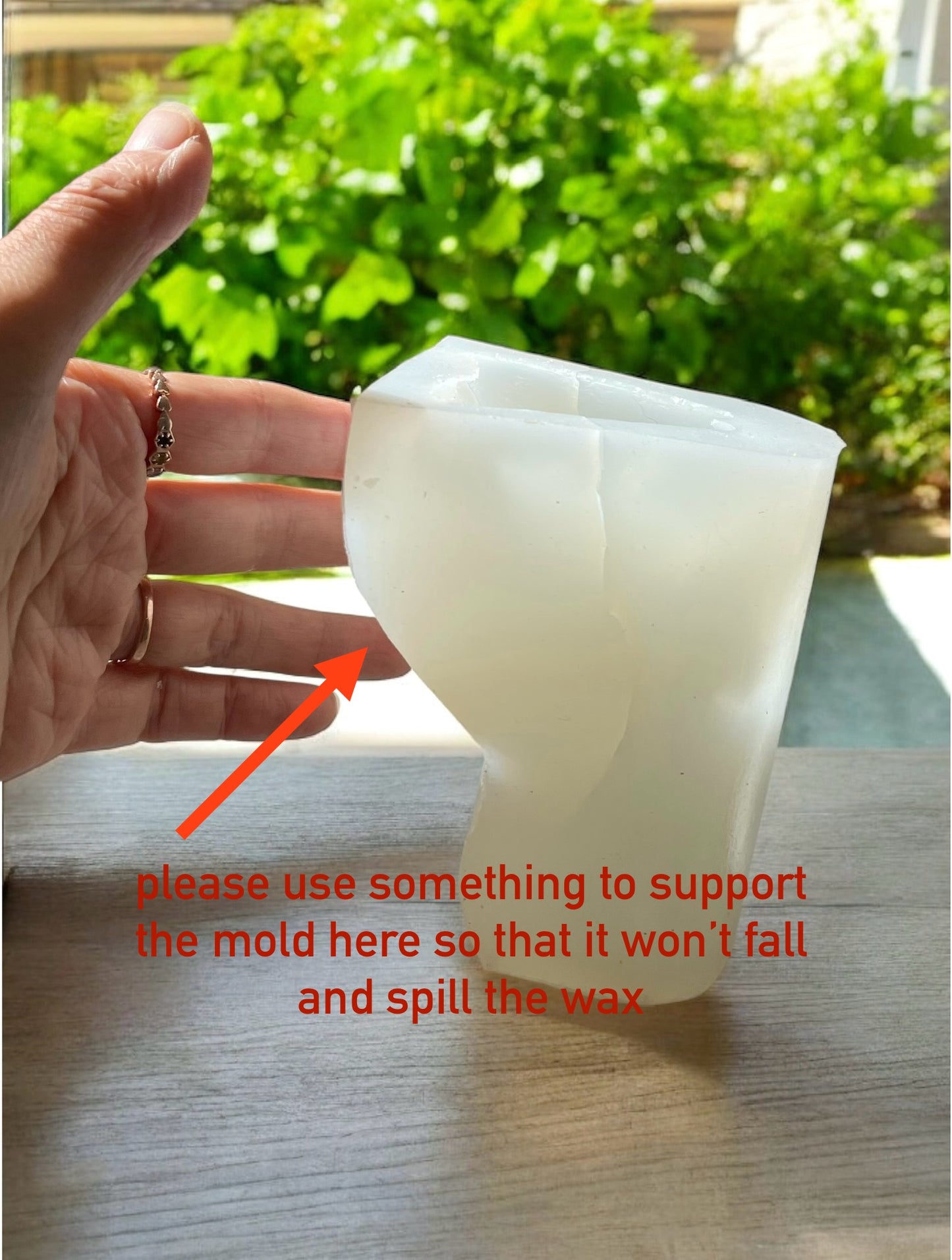 3D Silicone Mother Nature mold - Mother Earth Gaia statue - earth goddess mold for candle soap resin - 3.75”