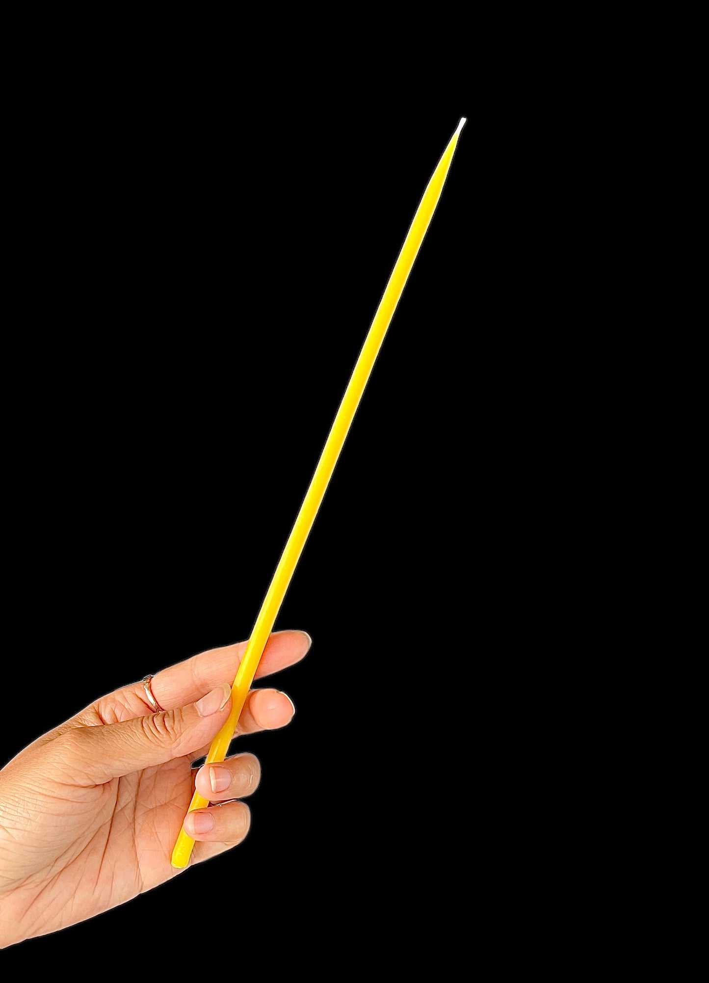 12” silicone skinny altar taper candle mold