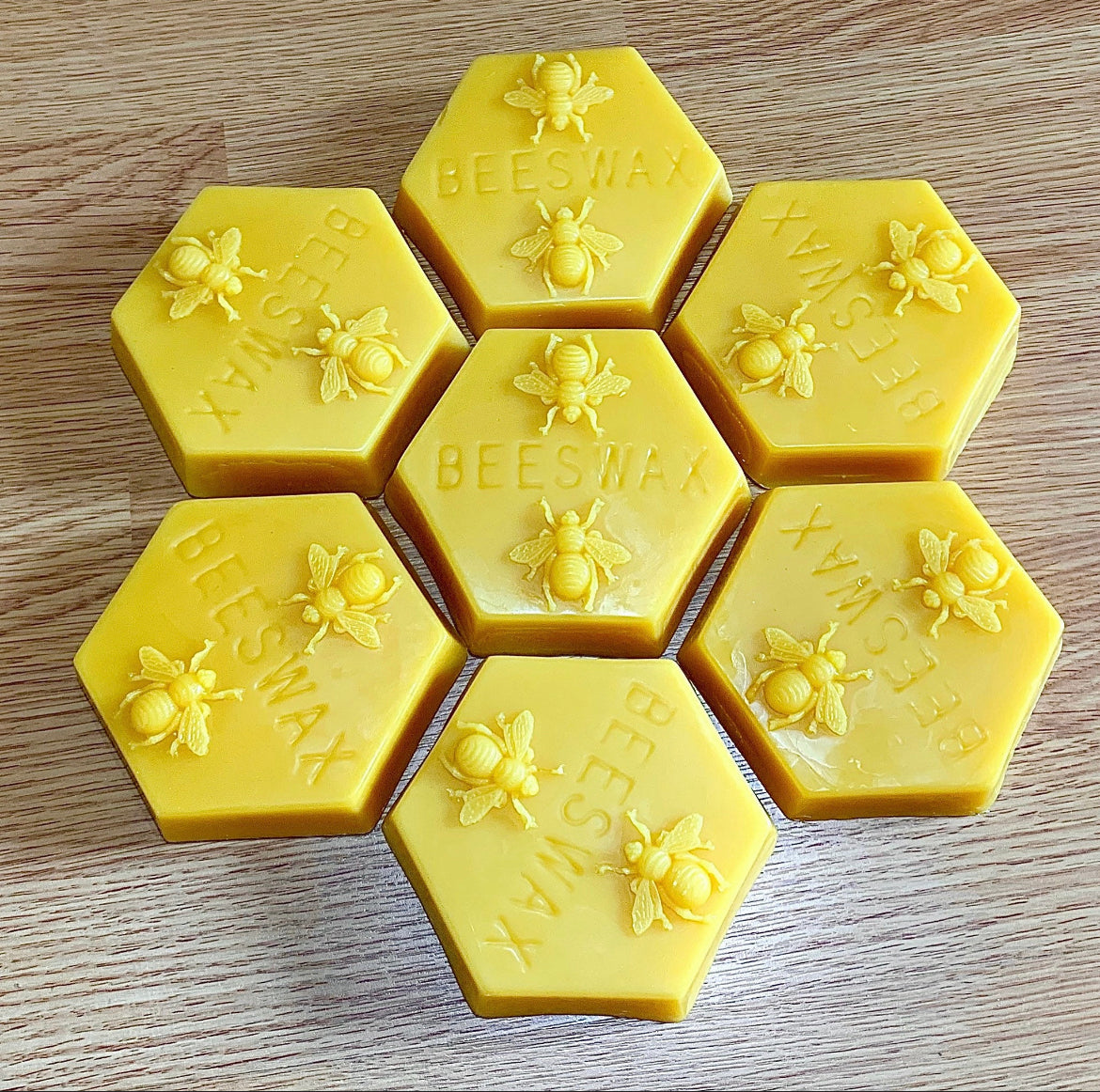 Silicone beeswax block Mold - honeybee Tray mold - 8 ozs - Food grade - homemade - handmade mould