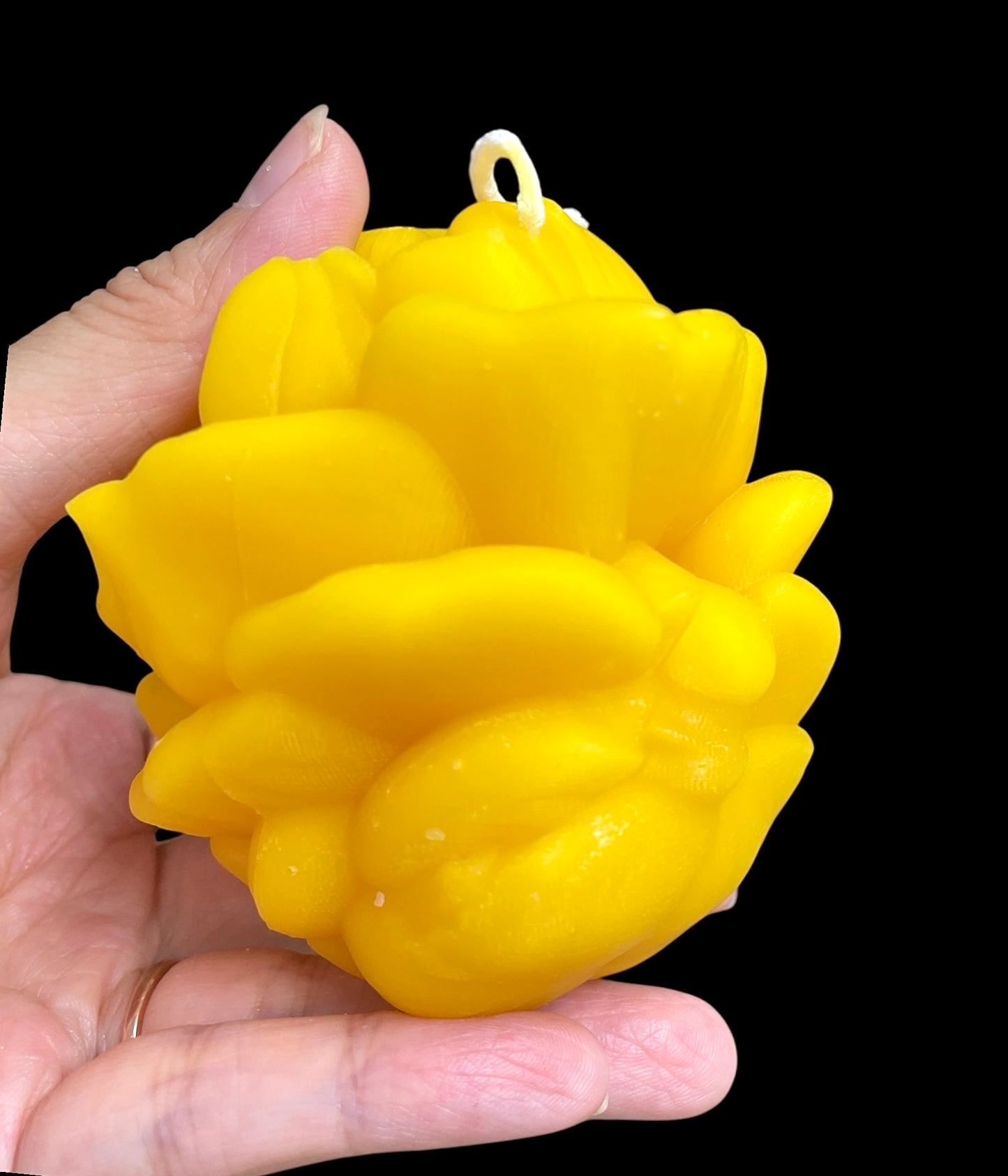 3D flower queen mold for soap candle resin - 3 1/4”