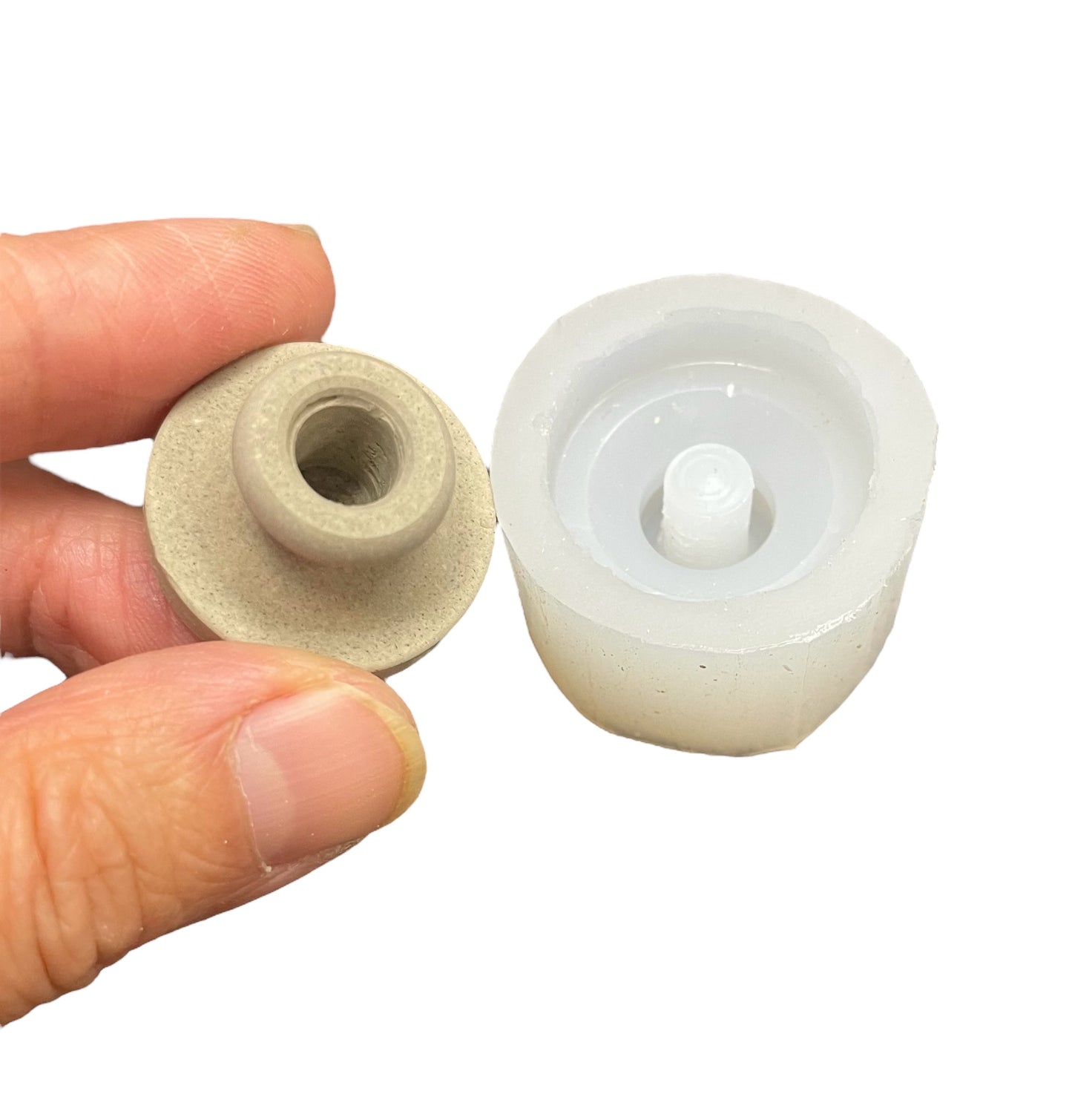Silicone Candle holder mold for the 12” skinny altar taper candle