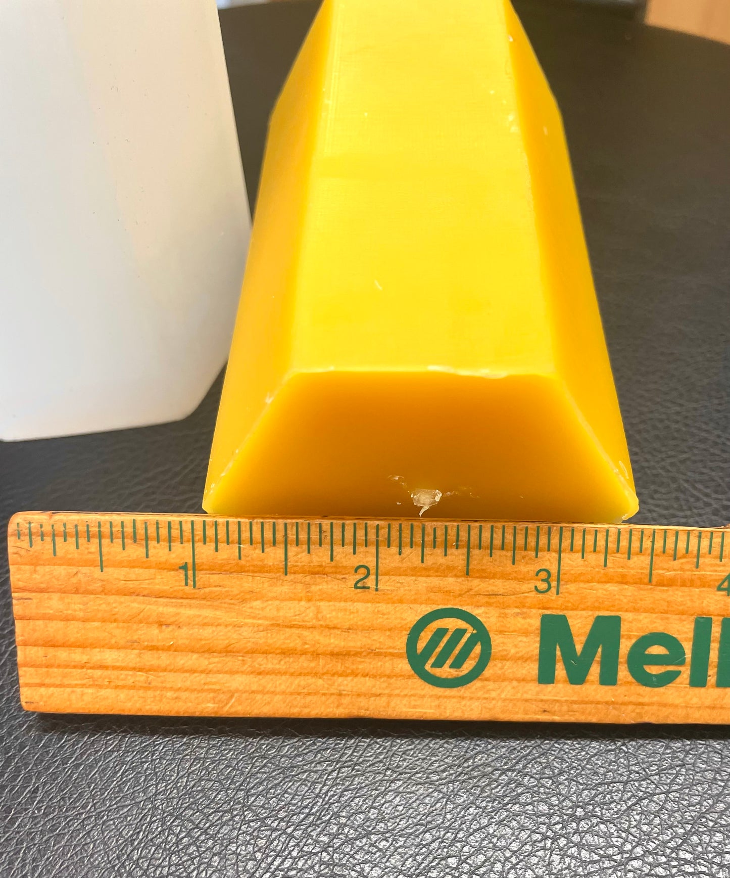 Silicone hexagonal Pillar candle Mold - 4.25” x 2.5”