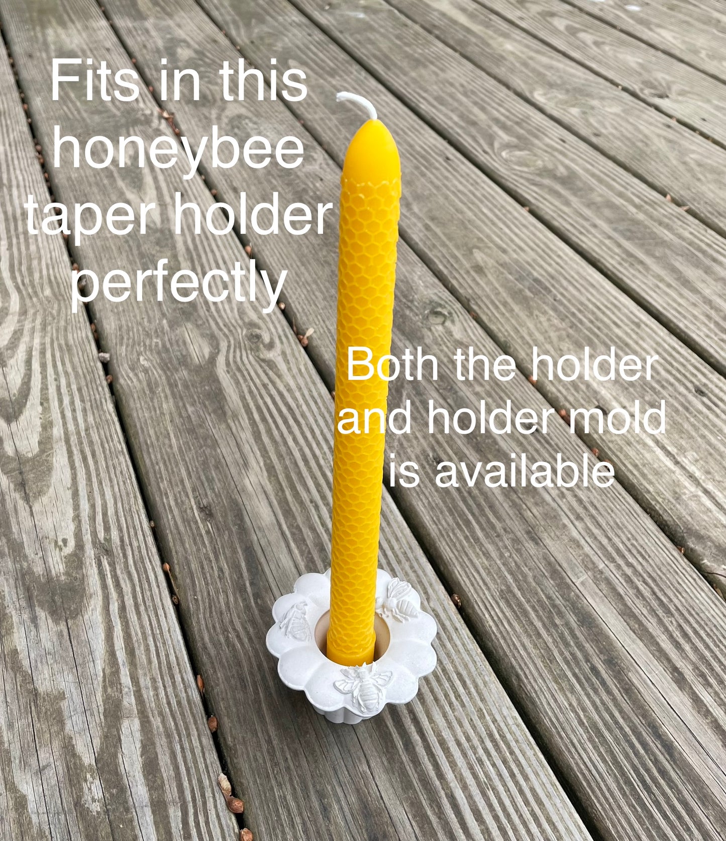 11” silicone honeycomb taper mold