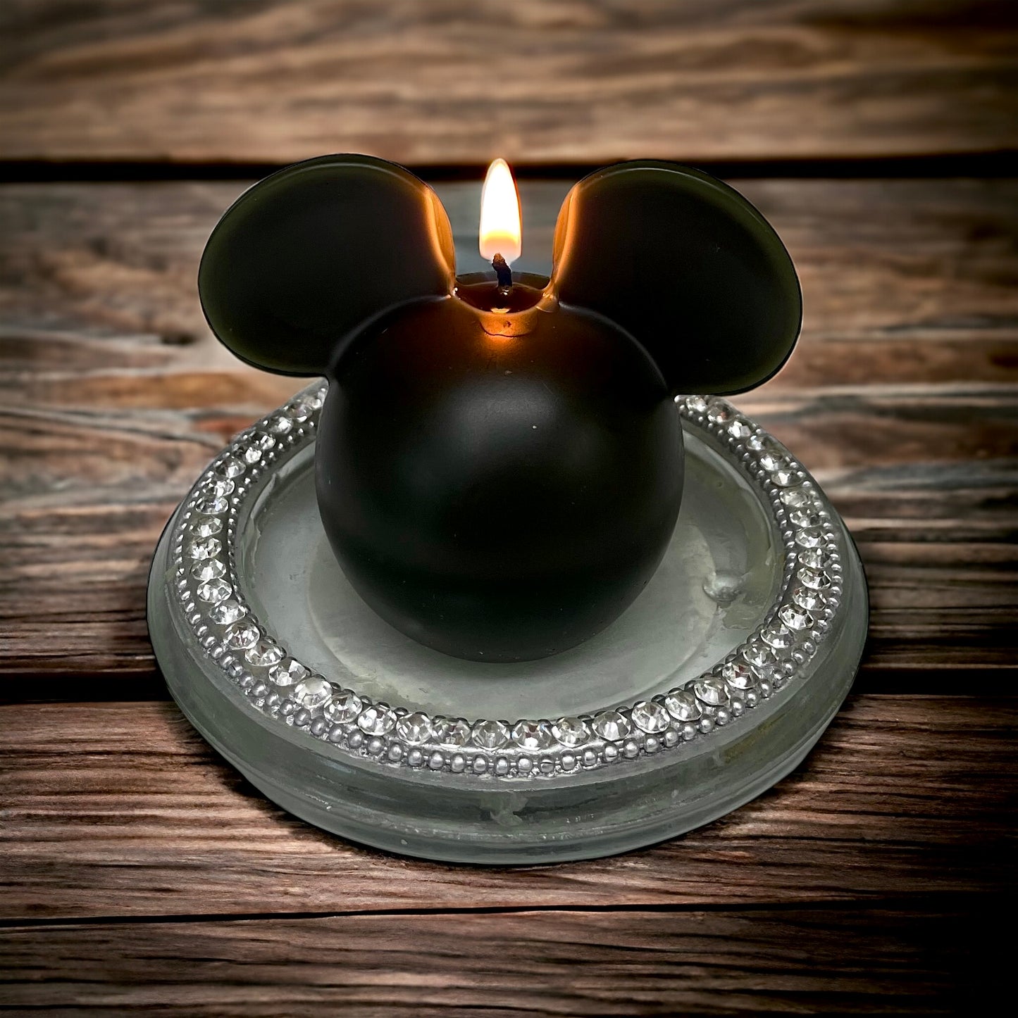 3D silicone Mickey Mouse mold for candle soap resin chocolate