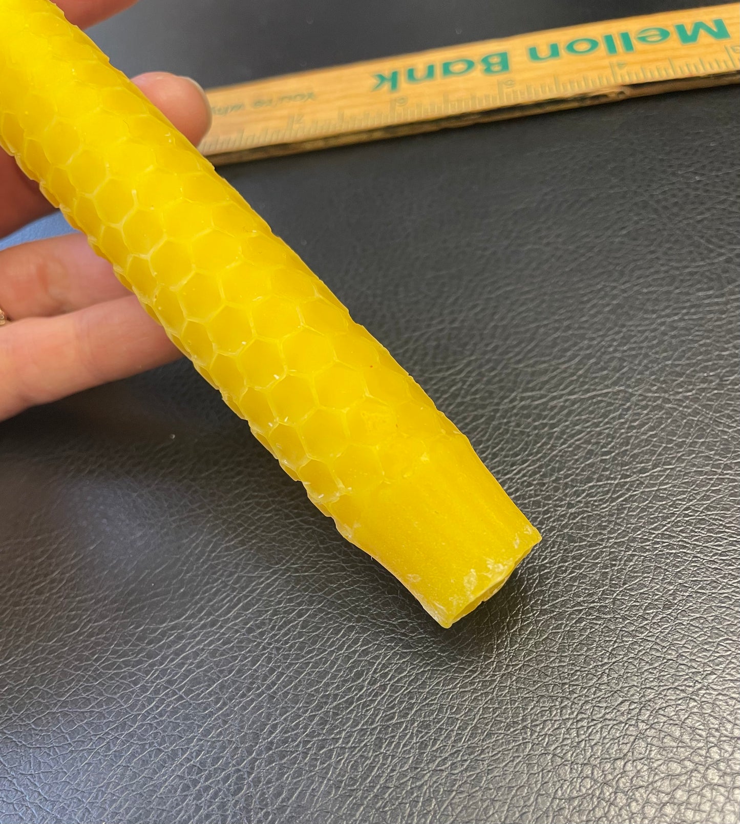 8 1/4” silicone honeycomb taper candle mold