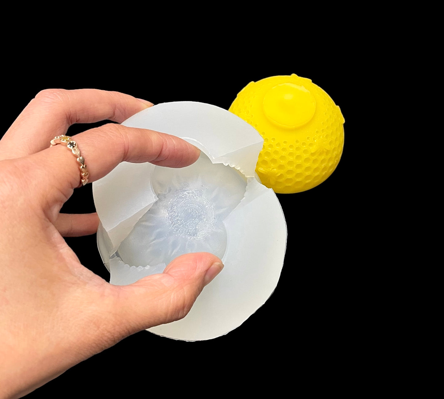 Silicone beehive honeycomb bowl Mold - planter candle holder
