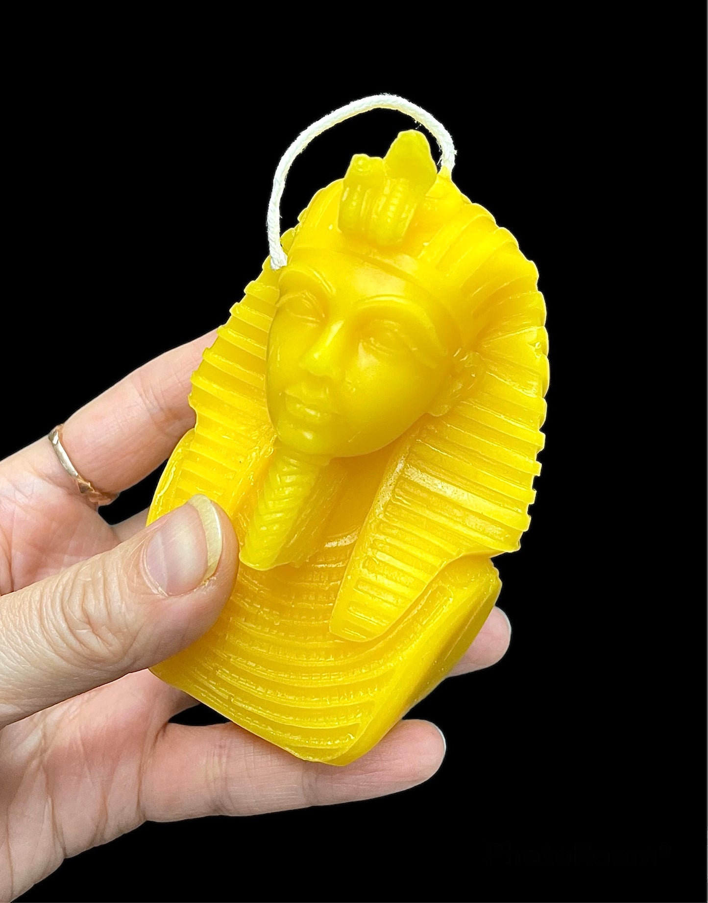 4” Silicone Egyptian King Tut mold - 3D figure mold - candle soap mold - resin mold - food grade