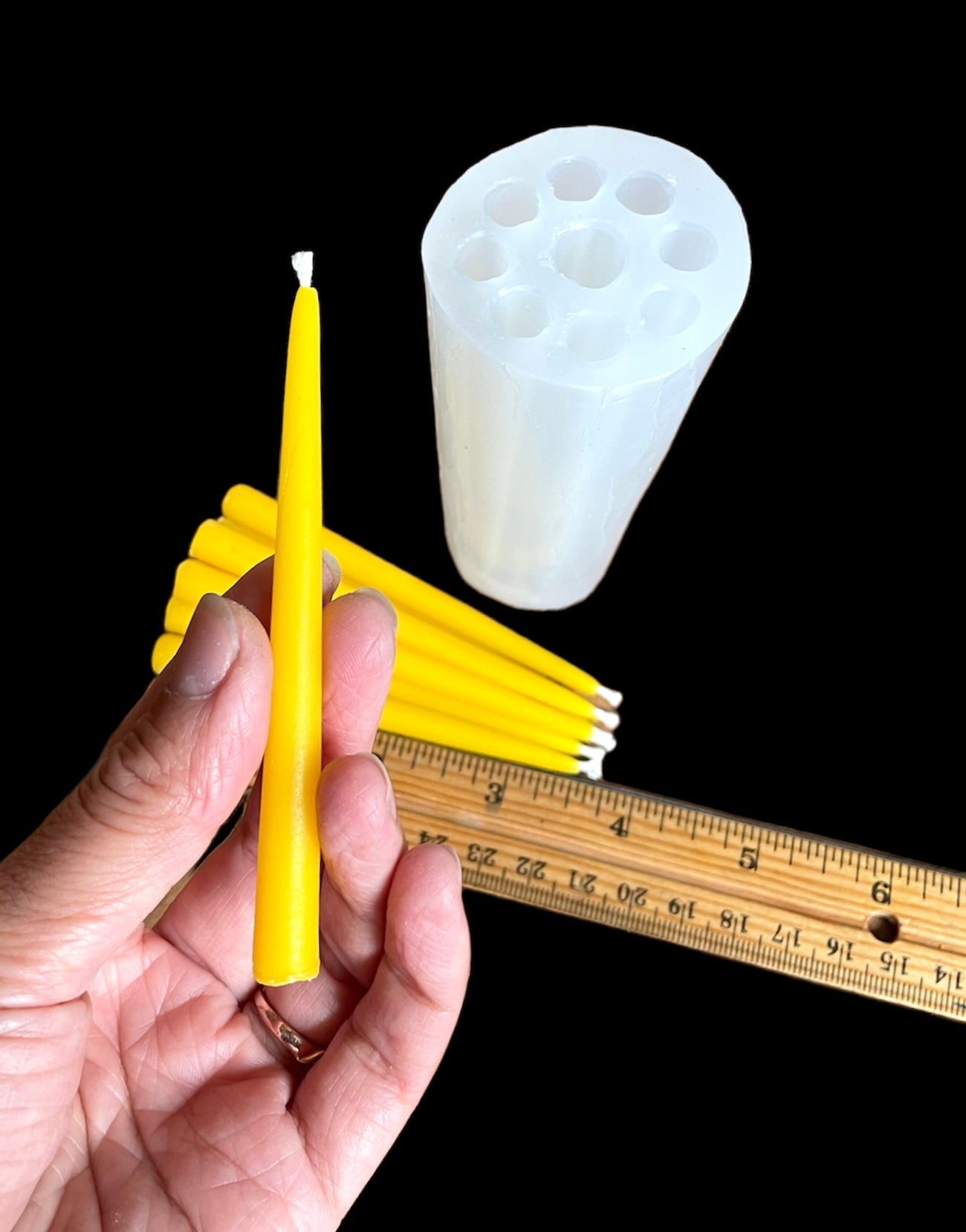 3.5” silicone mini taper mold