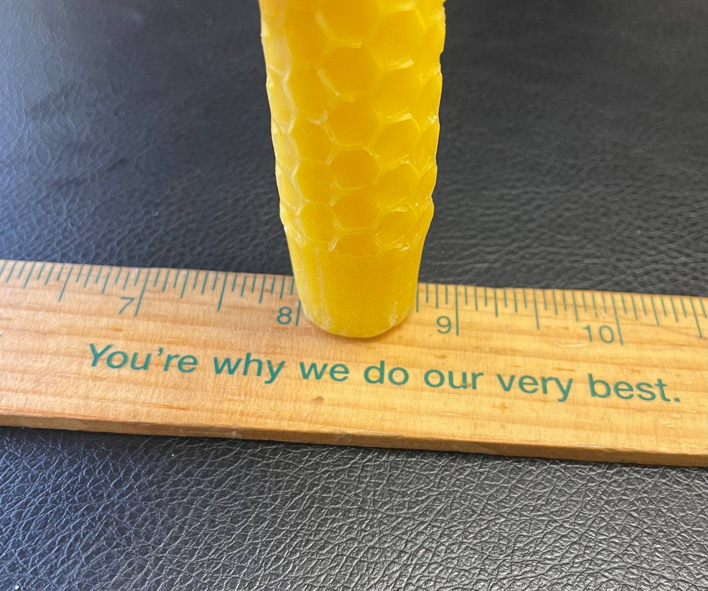 8 1/4” silicone honeycomb taper candle mold