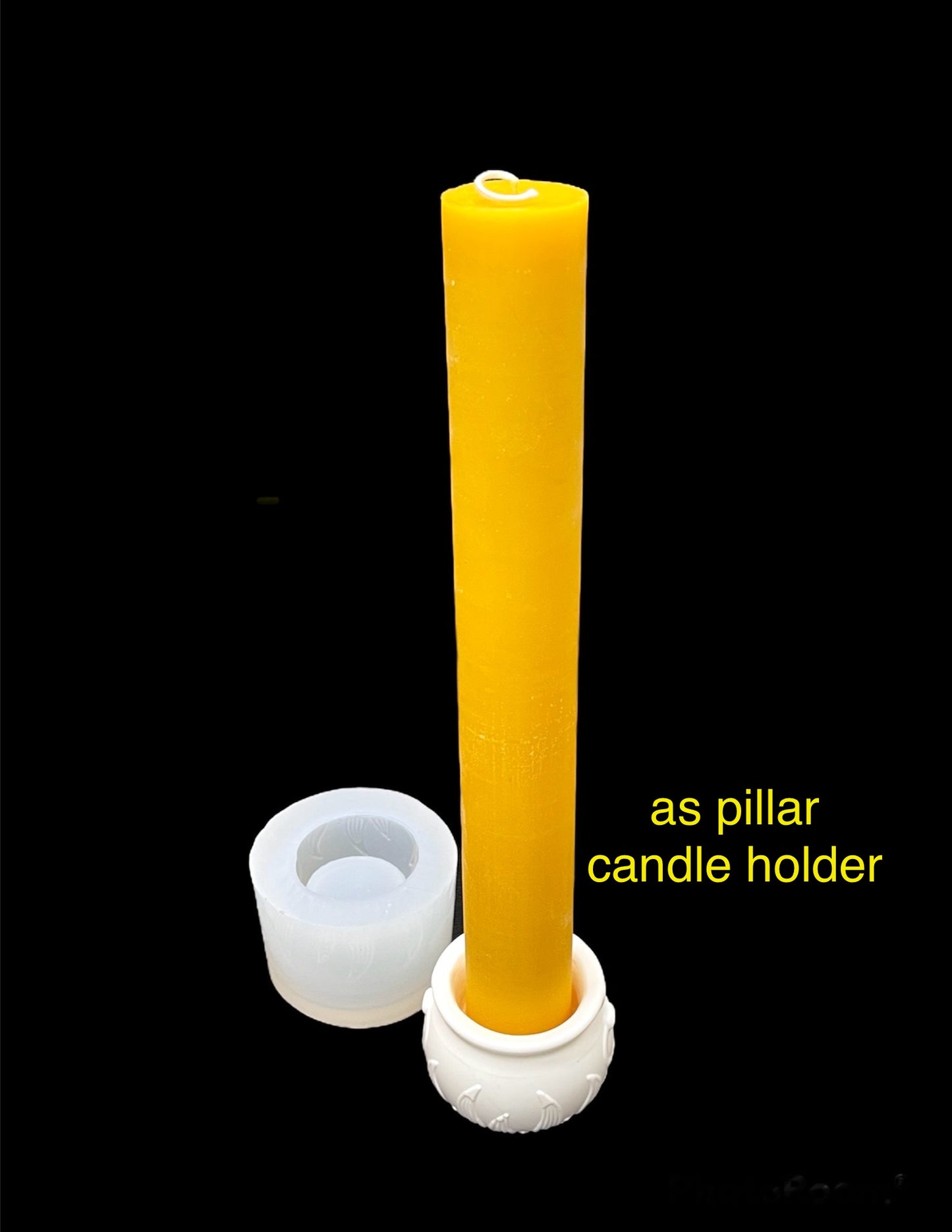 Silicone container mold - cauldron planter mold - pot mold