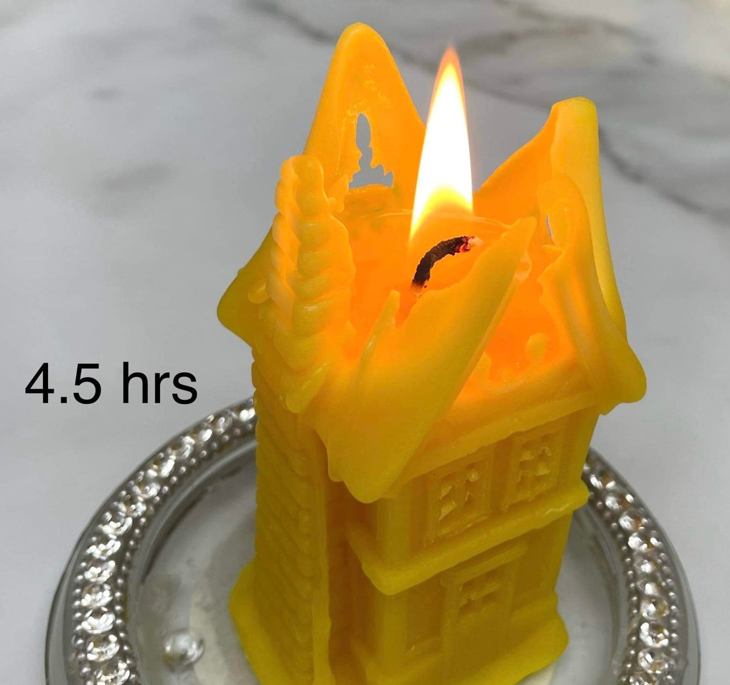 3D silicone cottage house mold - 4.7”