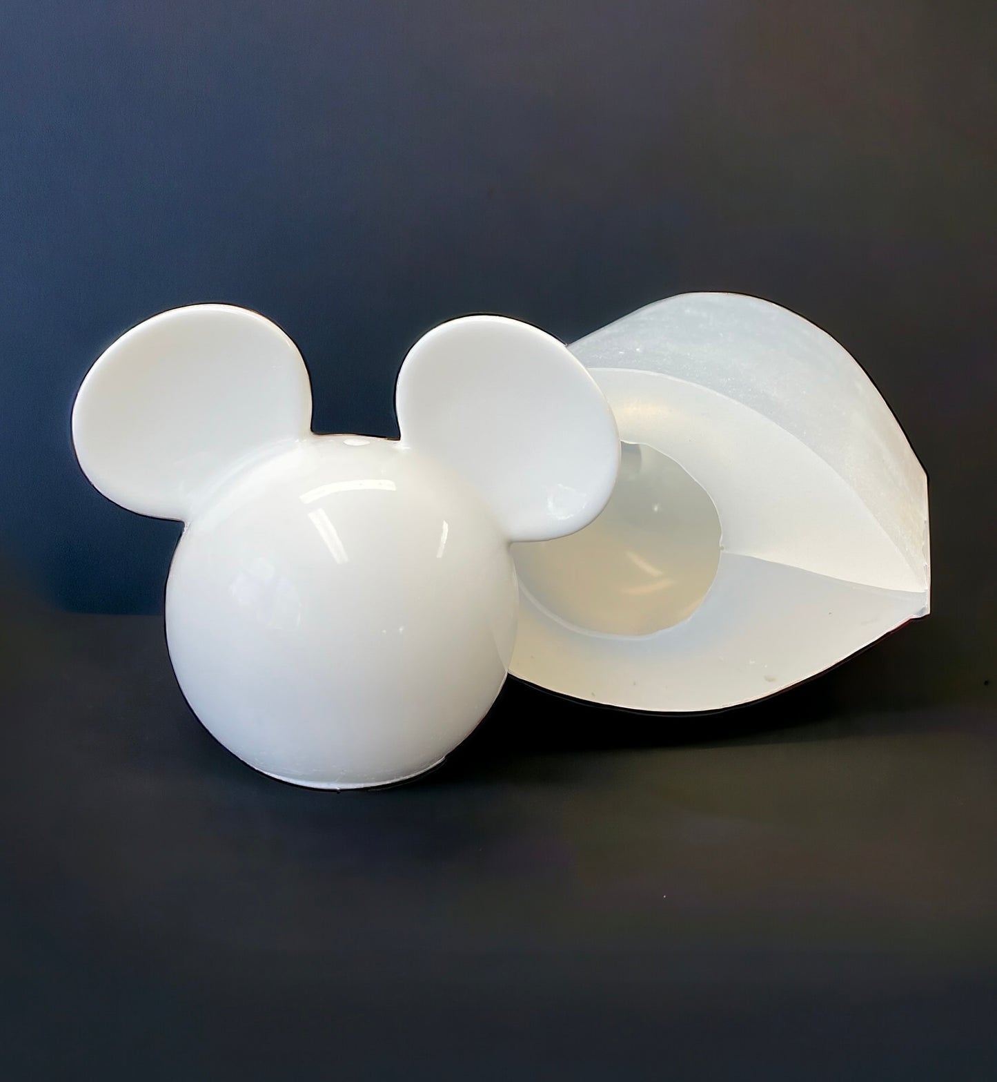 3D silicone Mickey Mouse mold for candle soap resin chocolate