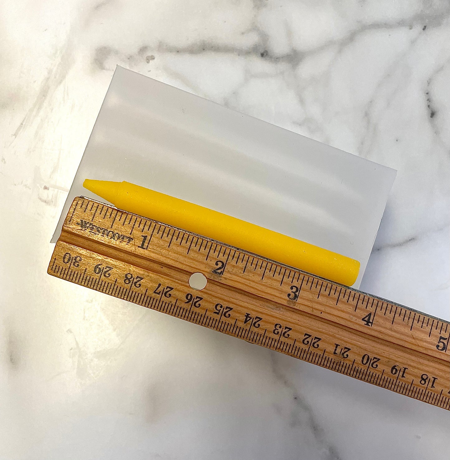 3 5/8” silicone crayon mold - mini taper Mold - birthday candle mold - spell candle mold - 8 cavities