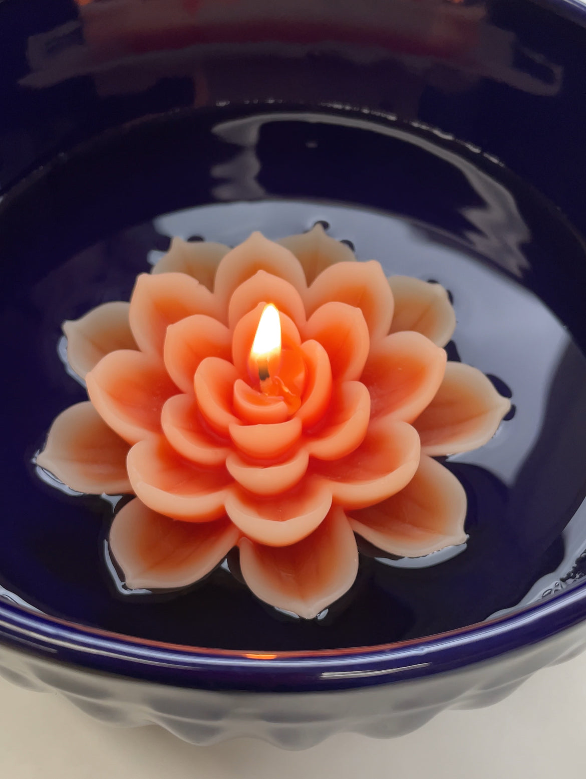 3D floating lotus flower mold 3.5”