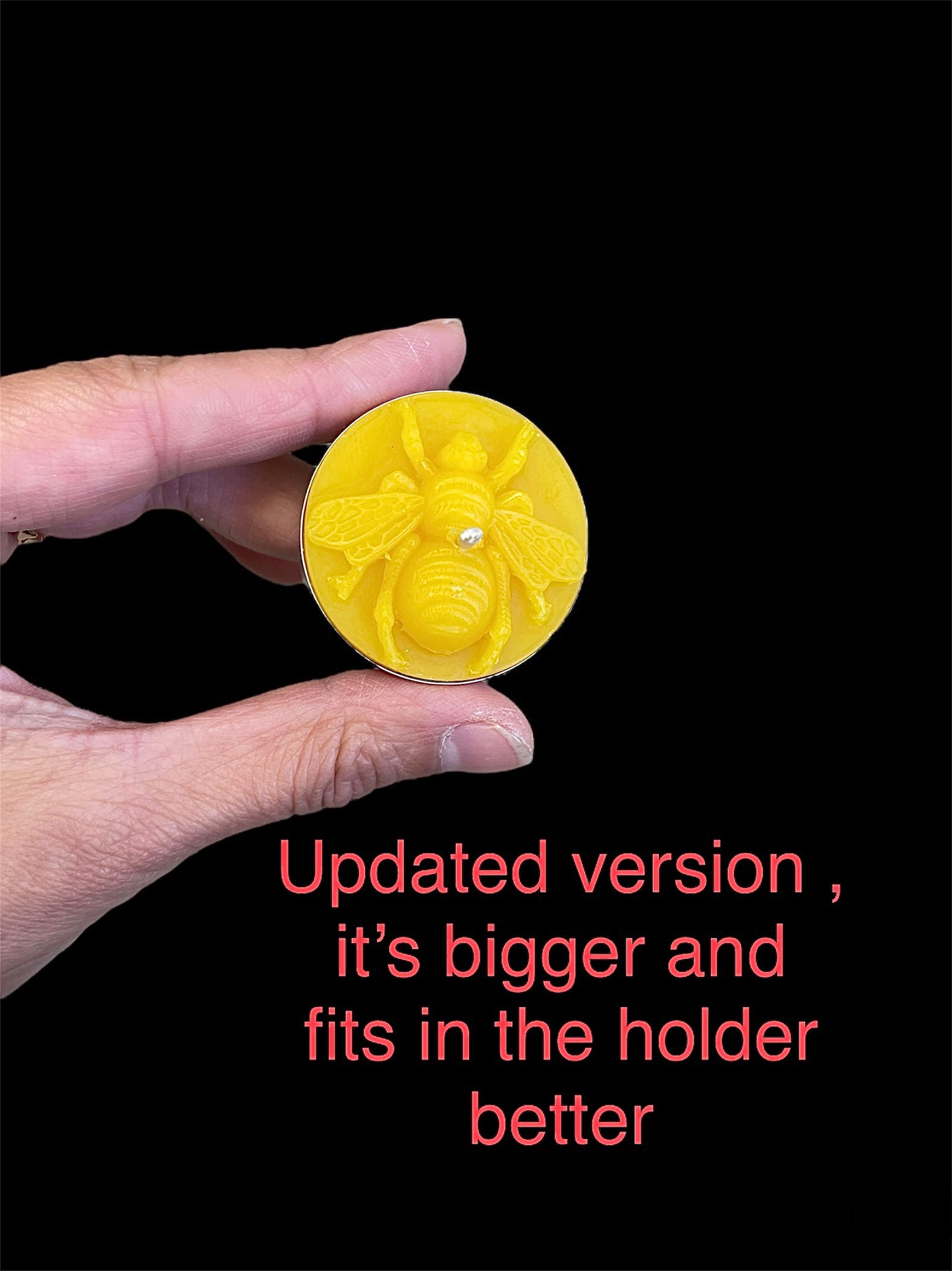 New version 8 cavity Silicone honeybee Tea light candle Mold - wax melt lotion bar soap