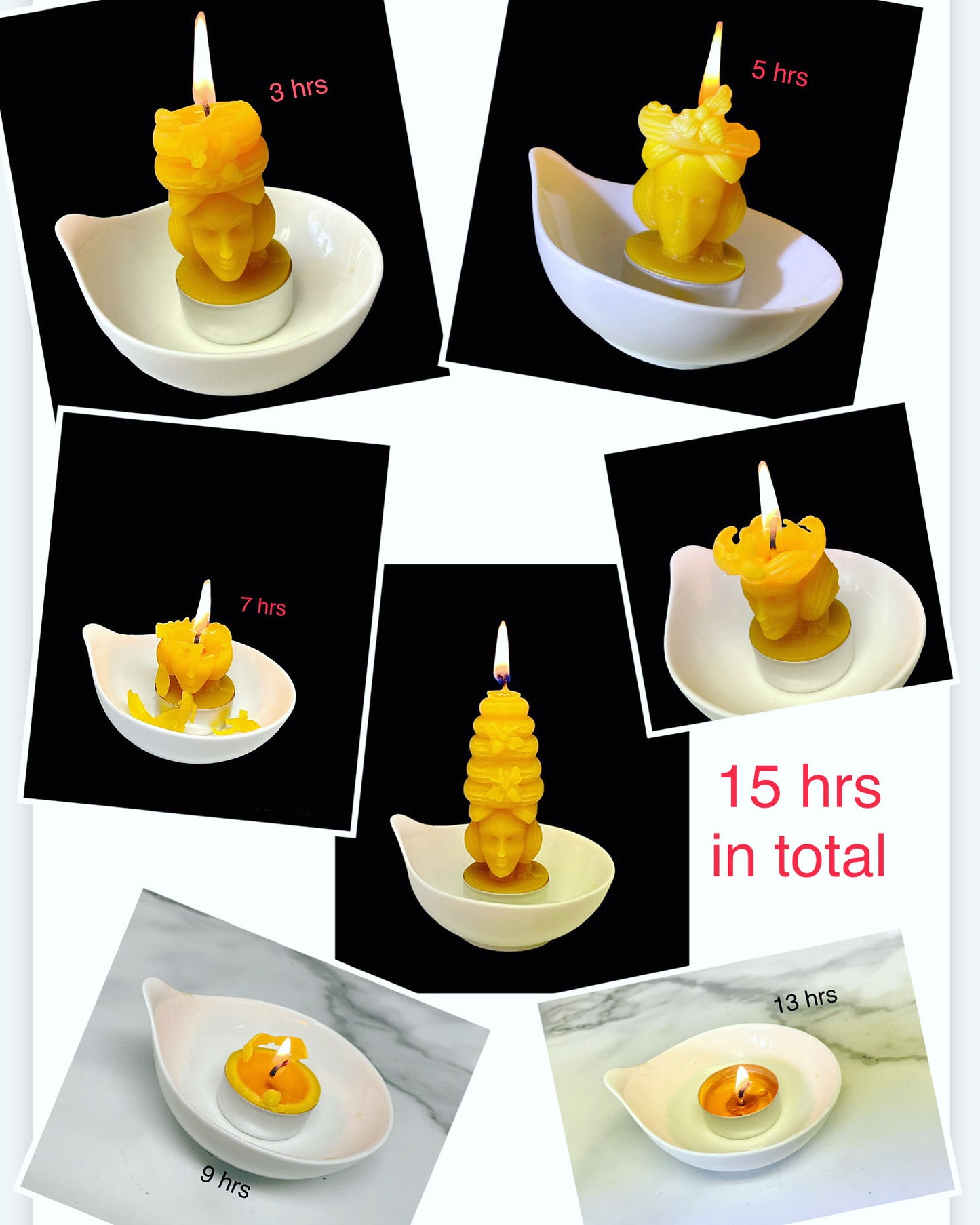 4” 3D bee goddess mold for candle soap resin chocolate
