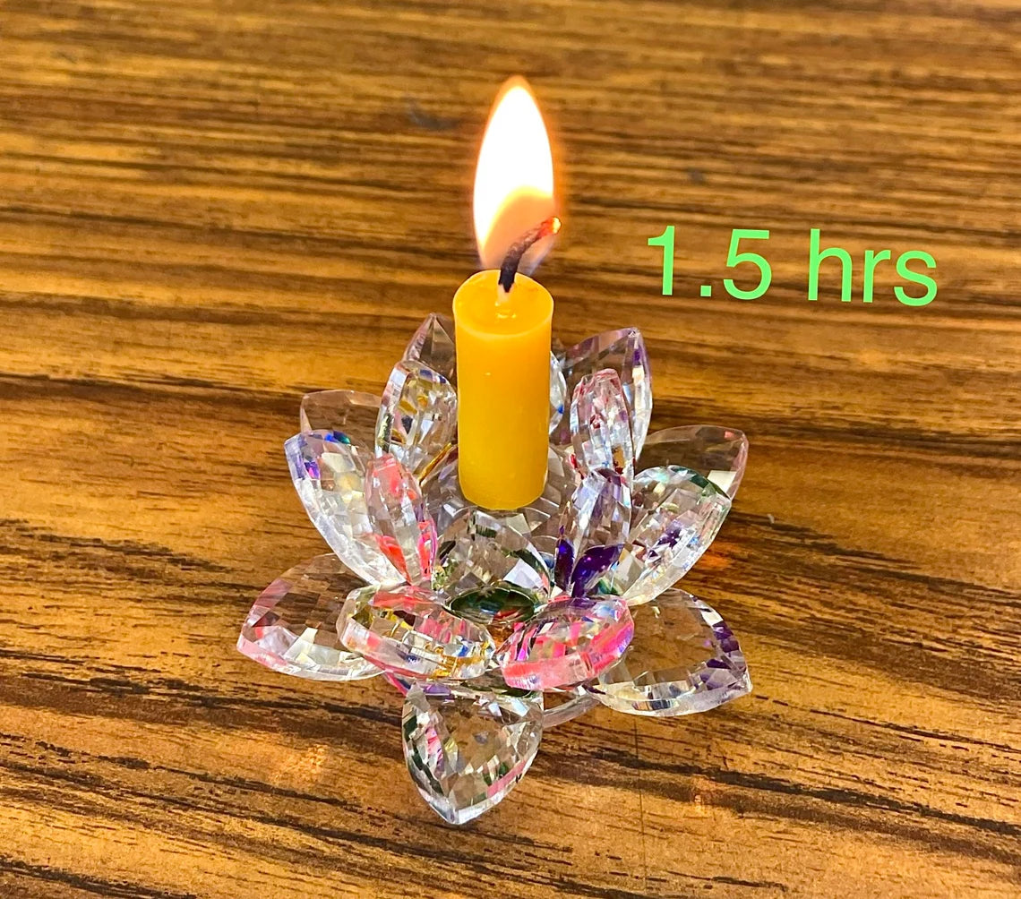 5” mini taper silicone candle mold - birthday candle mold - magic taper candle mold - 8 cavities