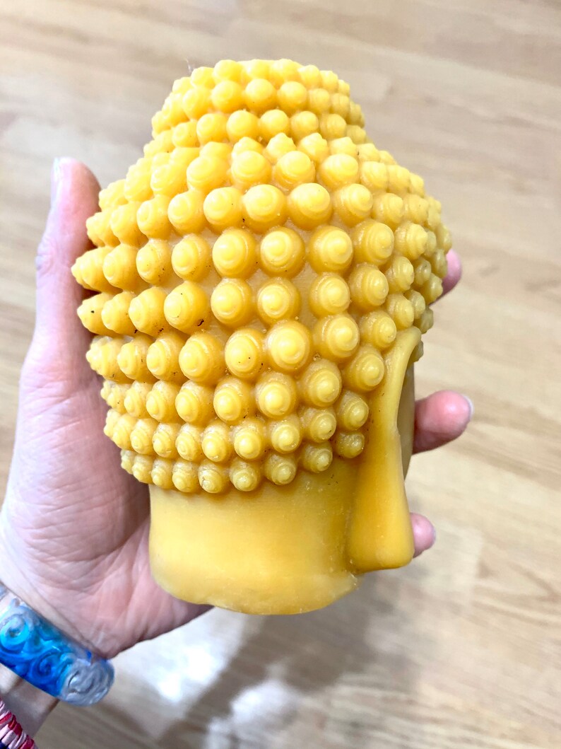 3D Silicone Buddha head Mold - female male Buddha Statue - homemade mold - Candle Resin mold