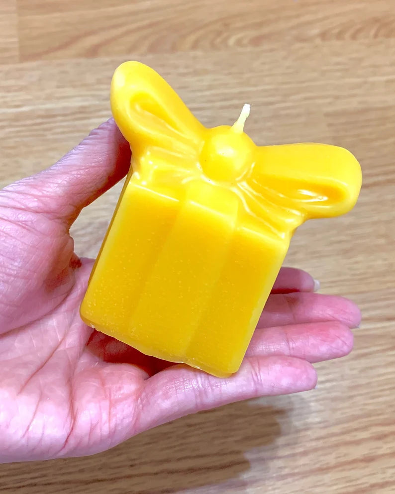 3D Silicone gift box candle soap Mold - resin mold - homemade