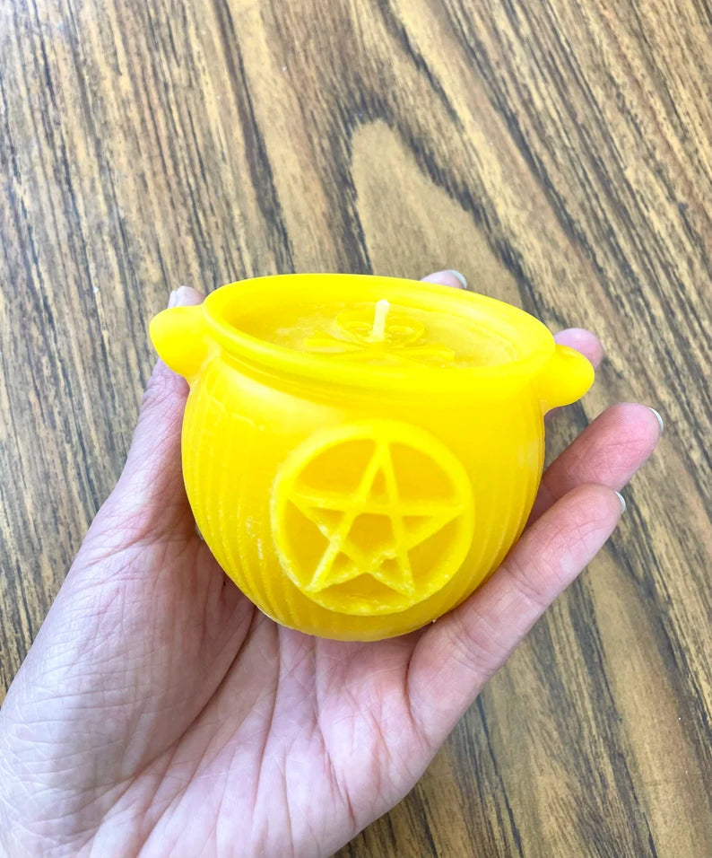 3D Silicone witch pot Mold - witch cauldron mold - ritual spiritual magic candle mold - homemade