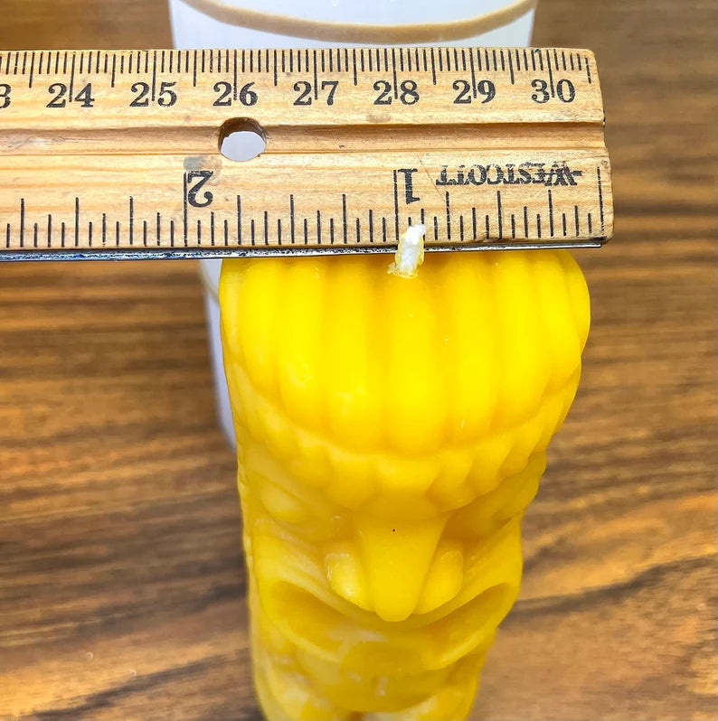 4.5” silicone Tiki Polynesian Totem mold - tiki candle soap resin mold