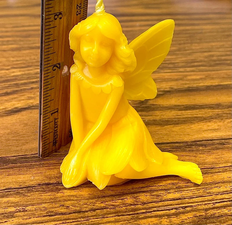 3” Silicone garden fairy Mold - 3D figure mold - resin fairy figurine mold