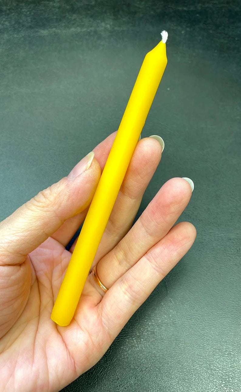 5” mini taper silicone candle mold - birthday candle mold - magic taper candle mold - 8 cavities